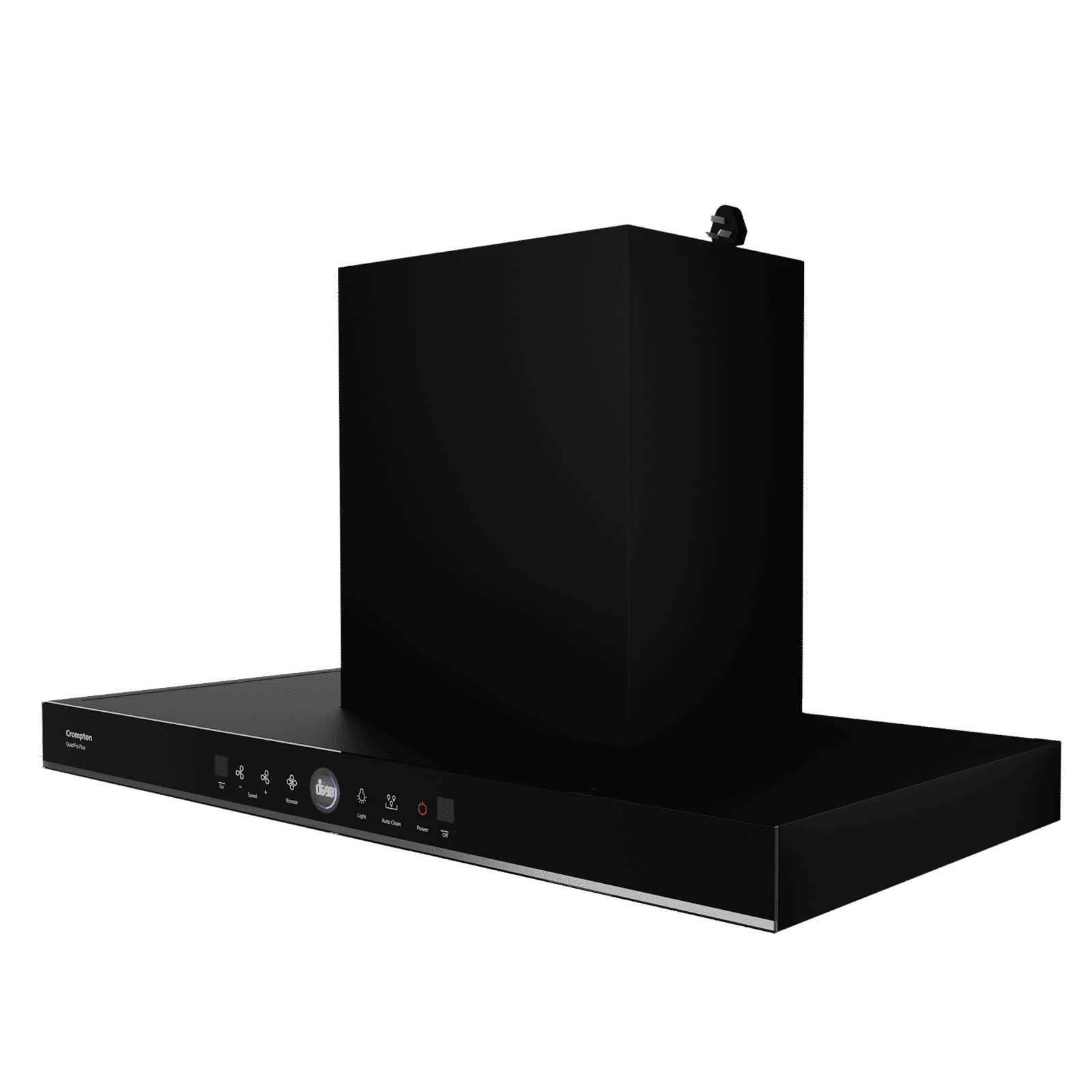 Crompton QuietPro Plus 90cm 1587m³/hr Ducted Auto Clean Wall Mounted Chimney with Gesture Control (Midnight Black)_9