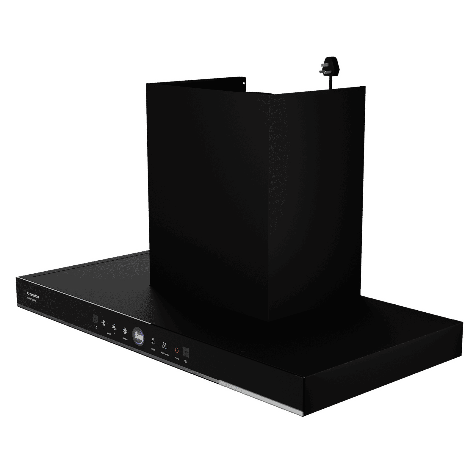 Crompton QuietPro Plus 90cm 1587m³/hr Ducted Auto Clean Wall Mounted Chimney with Gesture Control (Midnight Black)_5