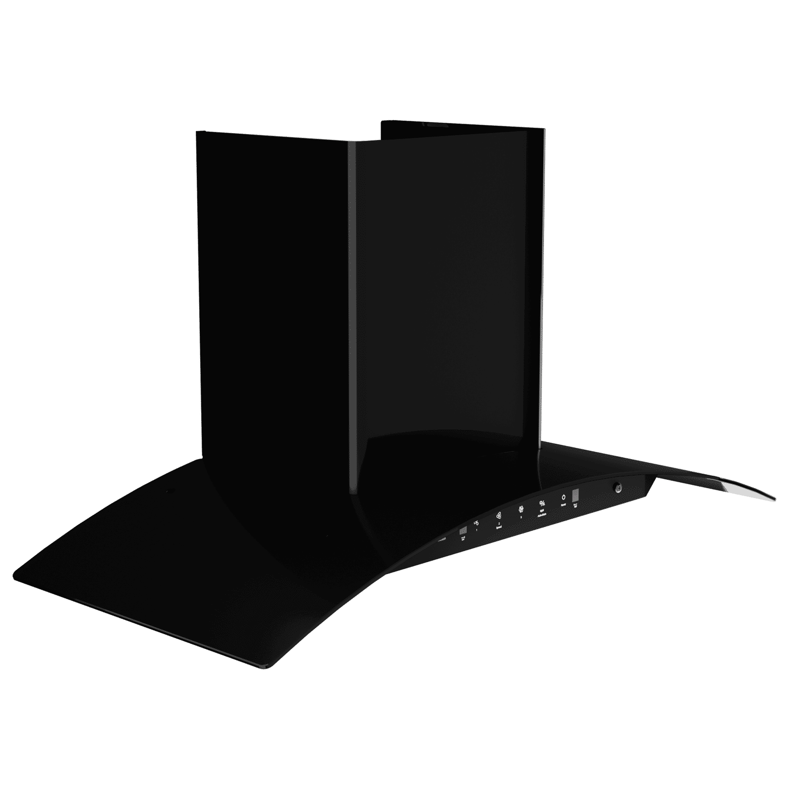 Crompton IntelliMotion 90cm 1203m³/hr Ducted Wall Mounted Chimney with Filterless Technology (Black)_6