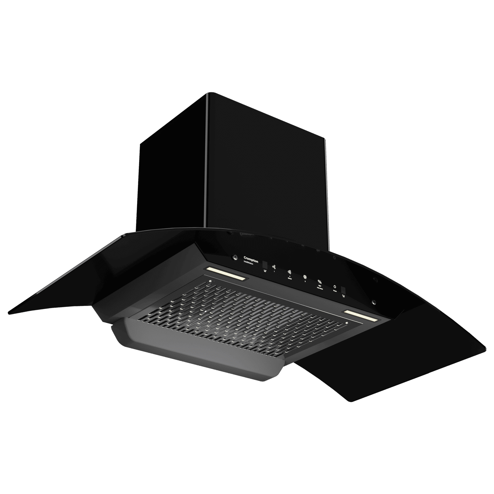 Crompton IntelliMotion 90cm 1203m³/hr Ducted Wall Mounted Chimney with Filterless Technology (Black)_7