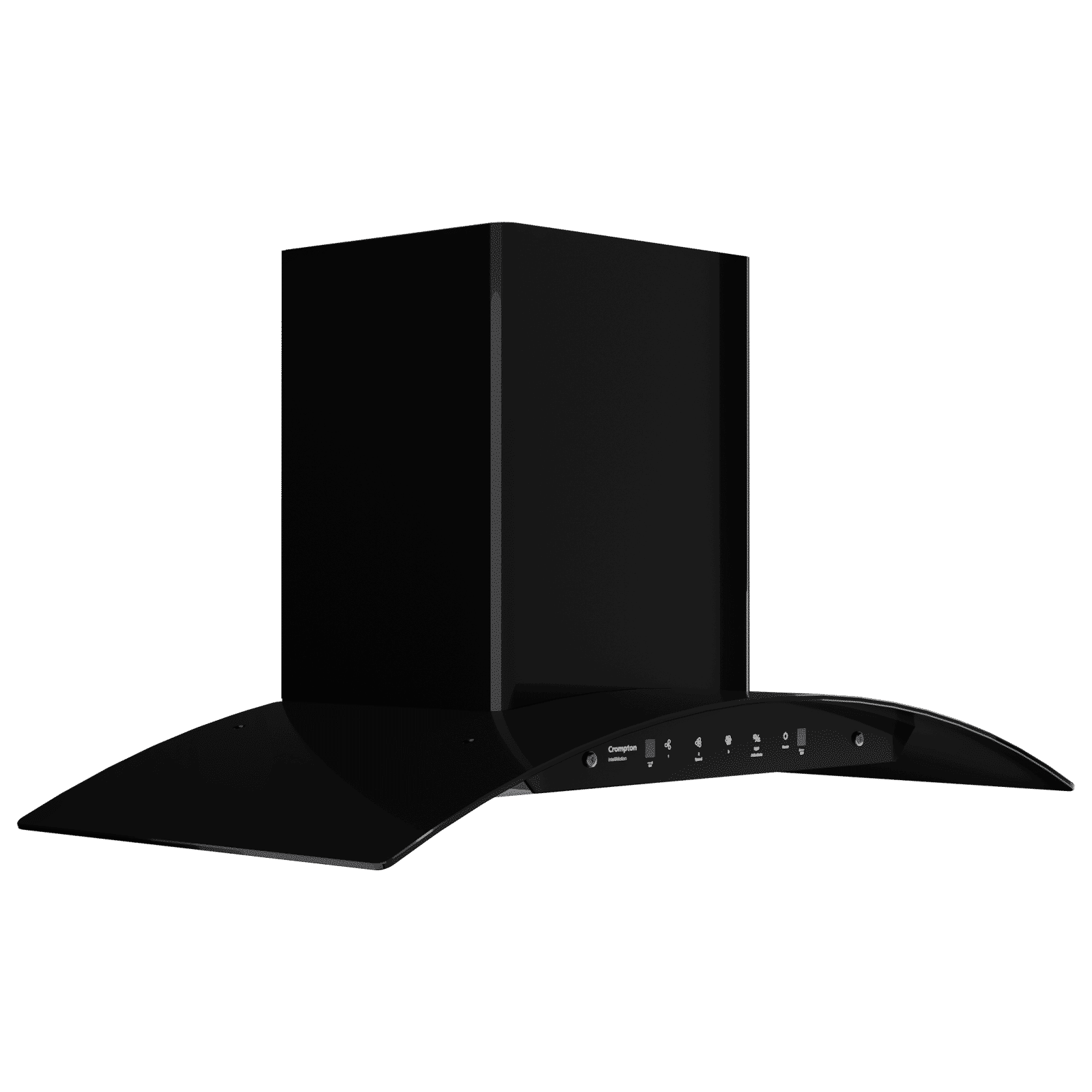 Crompton IntelliMotion 90cm 1203m³/hr Ducted Wall Mounted Chimney with Filterless Technology (Black)_4