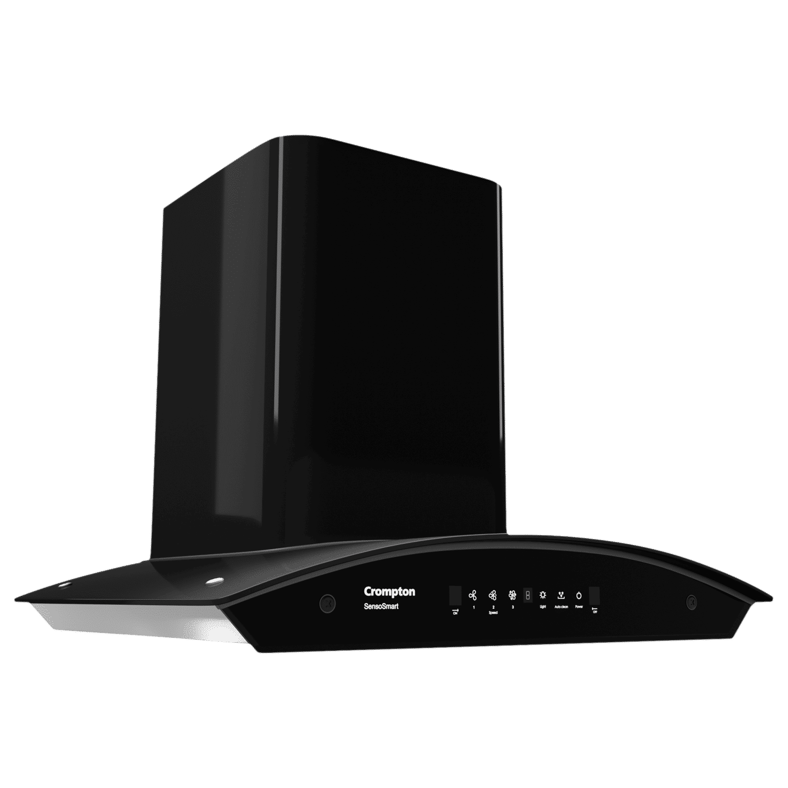 Crompton SensoSmart 60cm 1416m³/hr Ducted Auto Clean Wall Mounted Chimney with Gesture Control (Midnight Black)_5