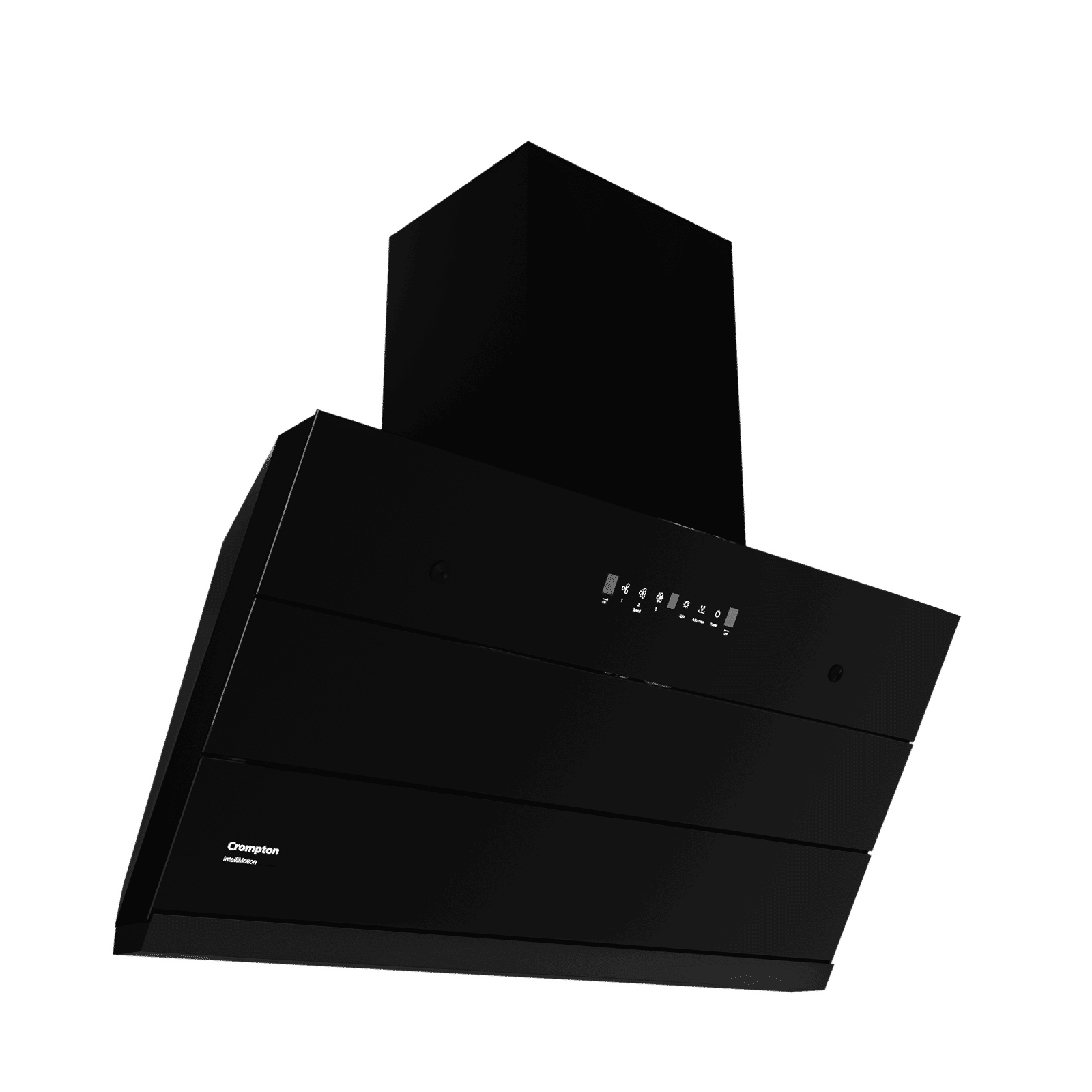 Crompton IntelliMotion 90cm 1587m³/hr Ducted Auto Clean Wall Mounted Chimney with Gesture Control (Black)_9