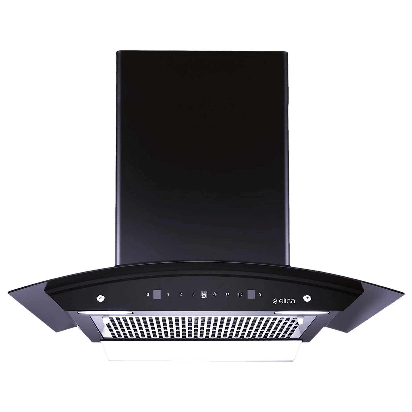 elica WDFL 606 HAC LTW MS NERO 60cm 1200m3/hr Ducted Auto Clean Wall Mounted Chimney with Motion Sensor Control (Black)_1