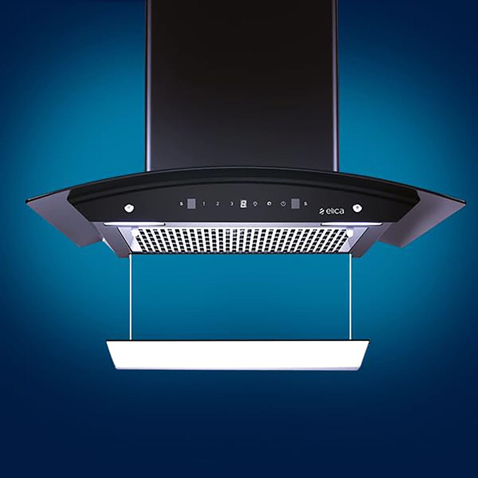 elica WDFL 606 HAC LTW MS NERO 60cm 1200m3/hr Ducted Auto Clean Wall Mounted Chimney with Motion Sensor Control (Black)_15