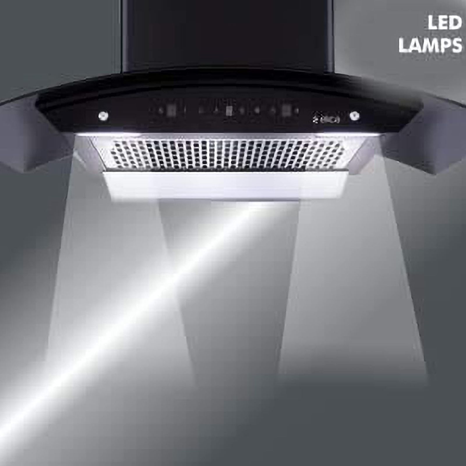 elica WDFL 906 HAC LTW MS NERO 90cm 1200m3/hr Ducted Auto Clean Wall Mounted Chimney with Motion Sensor Control (Black)_5