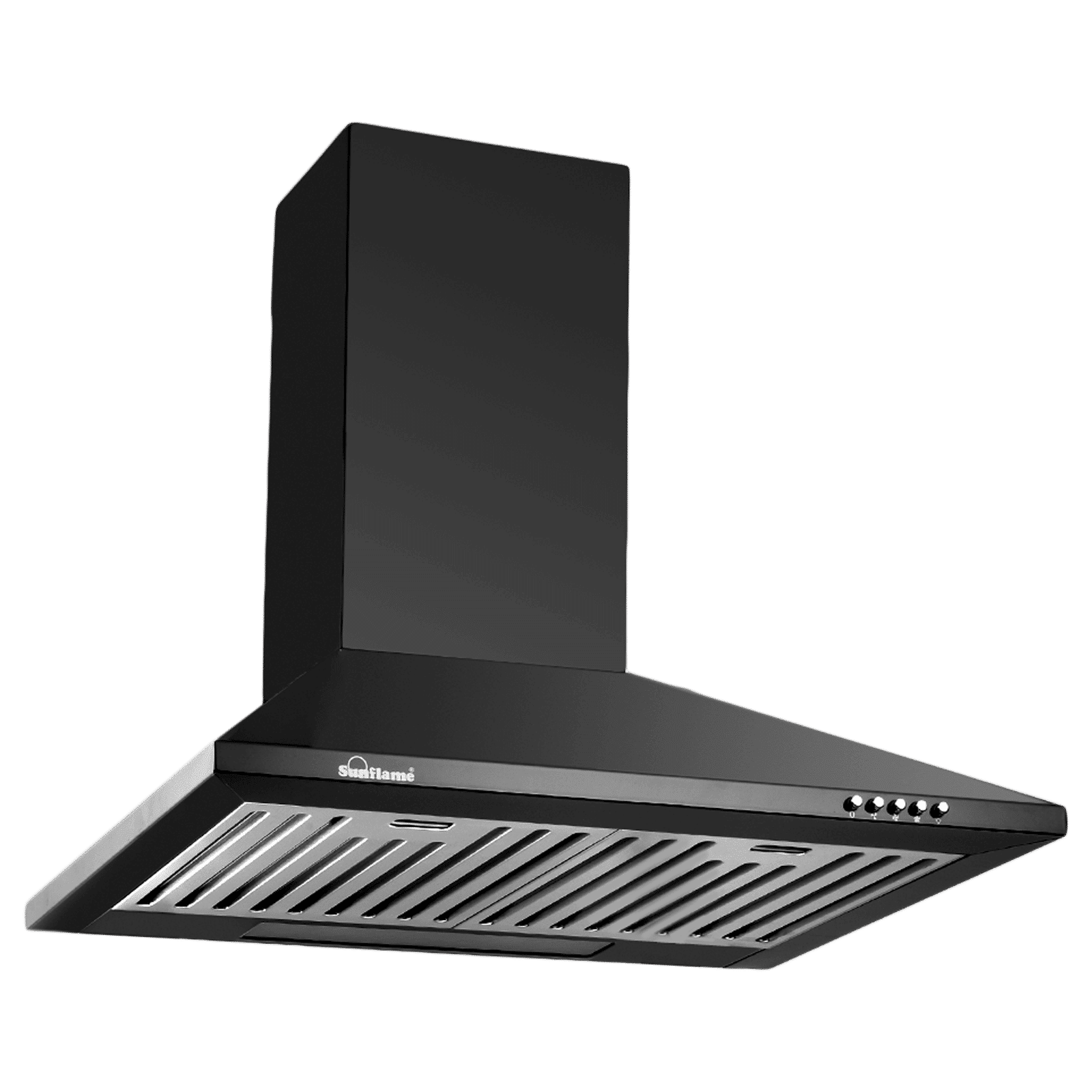 Sunflame Nova 60cm 1000m3/hr Ducted Auto Clean Wall Mounted Chimney with Washable Filter (Black)_5