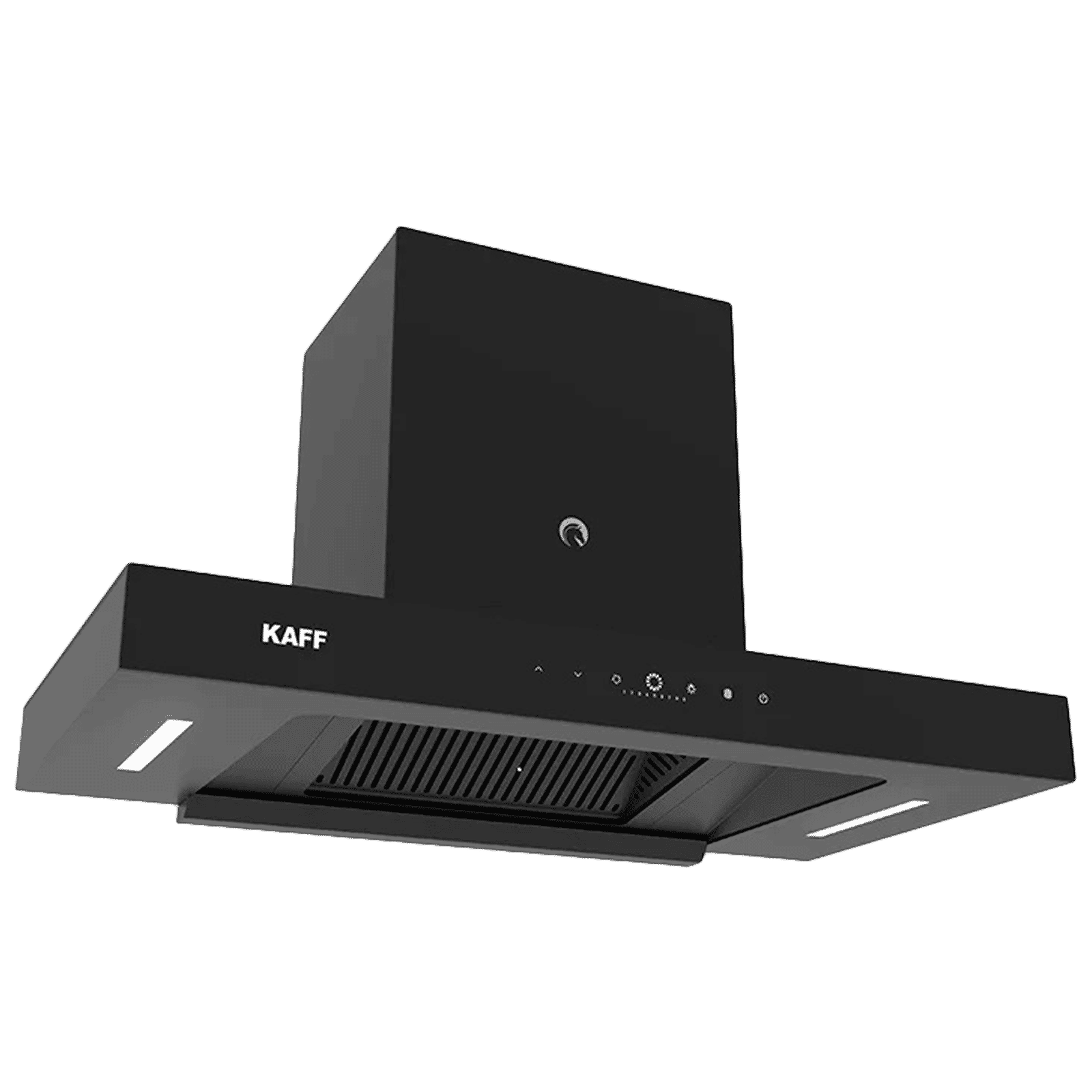 KAFF CASTO 75 DC 75cm 1480m³/hr Ductless Auto Clean Wall Mounted Chimney with BLDC Motor (Black)_2