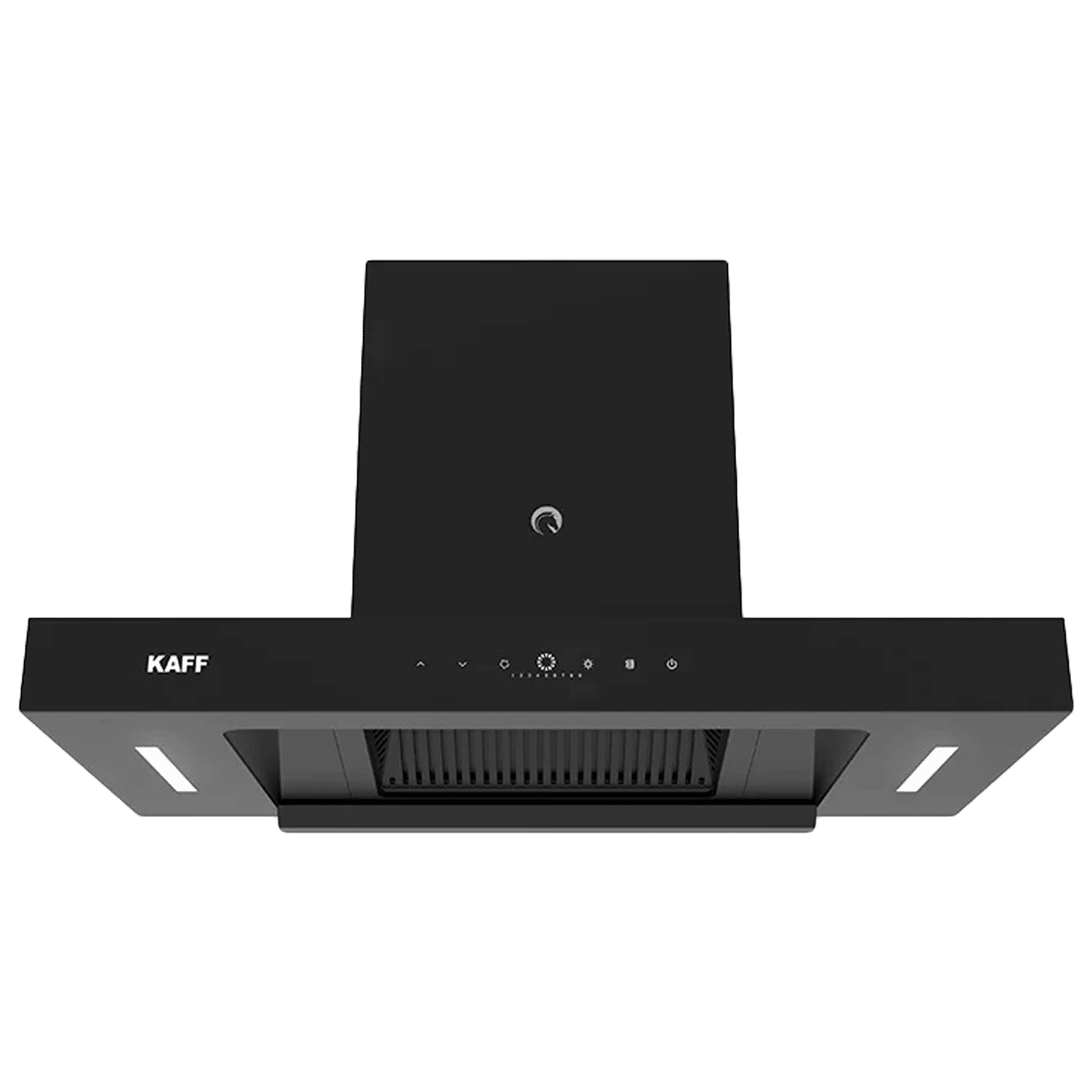 KAFF CASTO 75 DC 75cm 1480m³/hr Ductless Auto Clean Wall Mounted Chimney with BLDC Motor (Black)_1