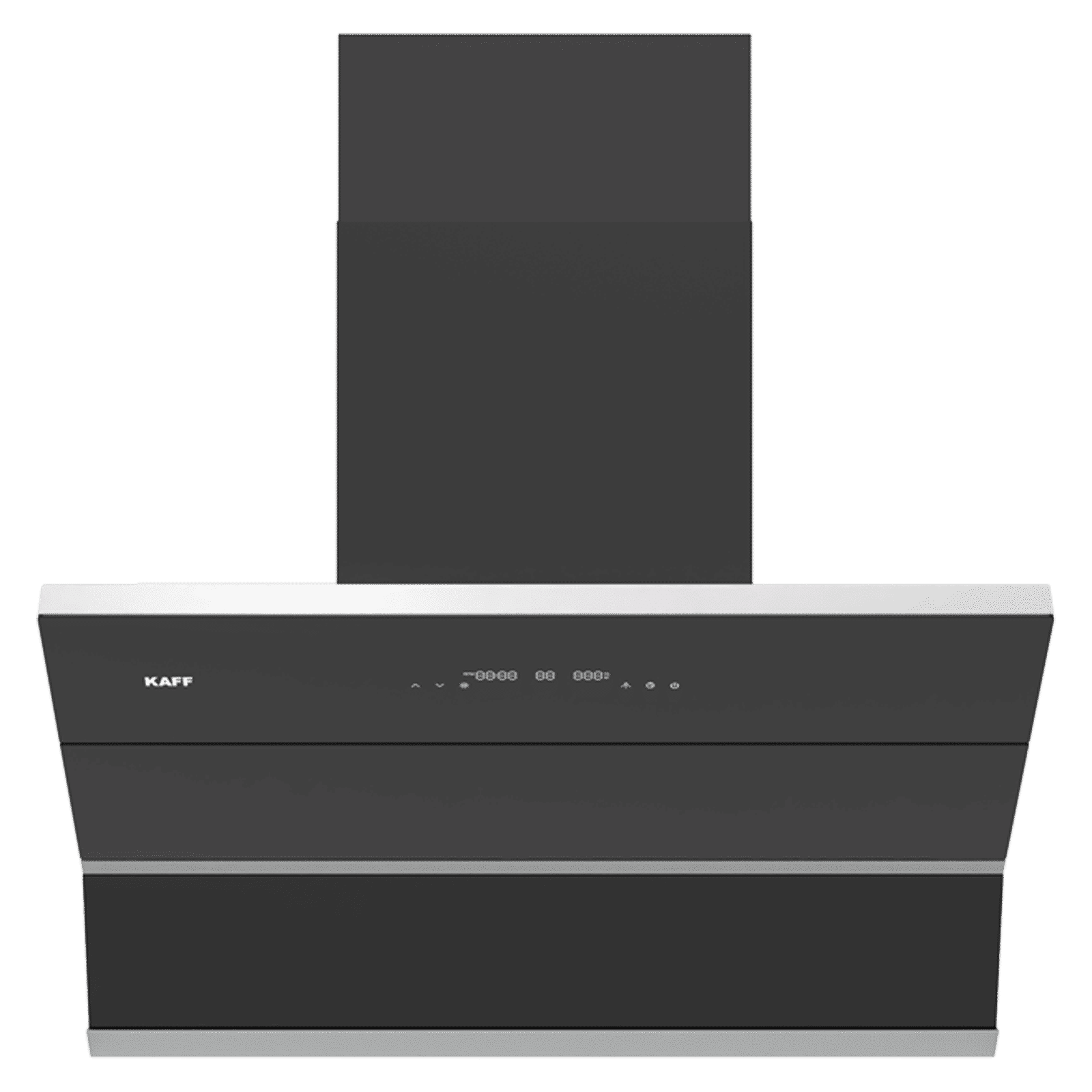 KAFF FALCON DX 90 90cm 1280m³/hr Ducted Auto Clean Wall Mounted Chimney with BLDC Motor (Black)_1