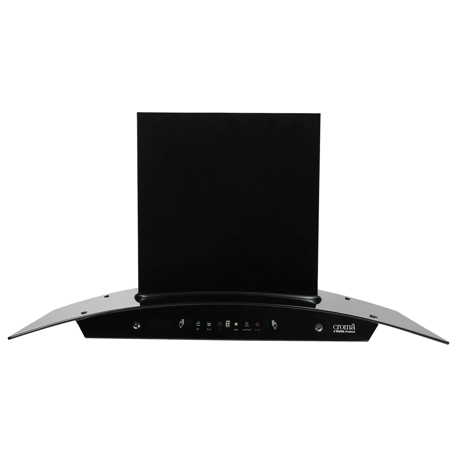 Croma AG1110 90cm 1800m³/hr Ducted Auto Clean Wall Mounted Chimney with Motion Sensor Control (Black)_1