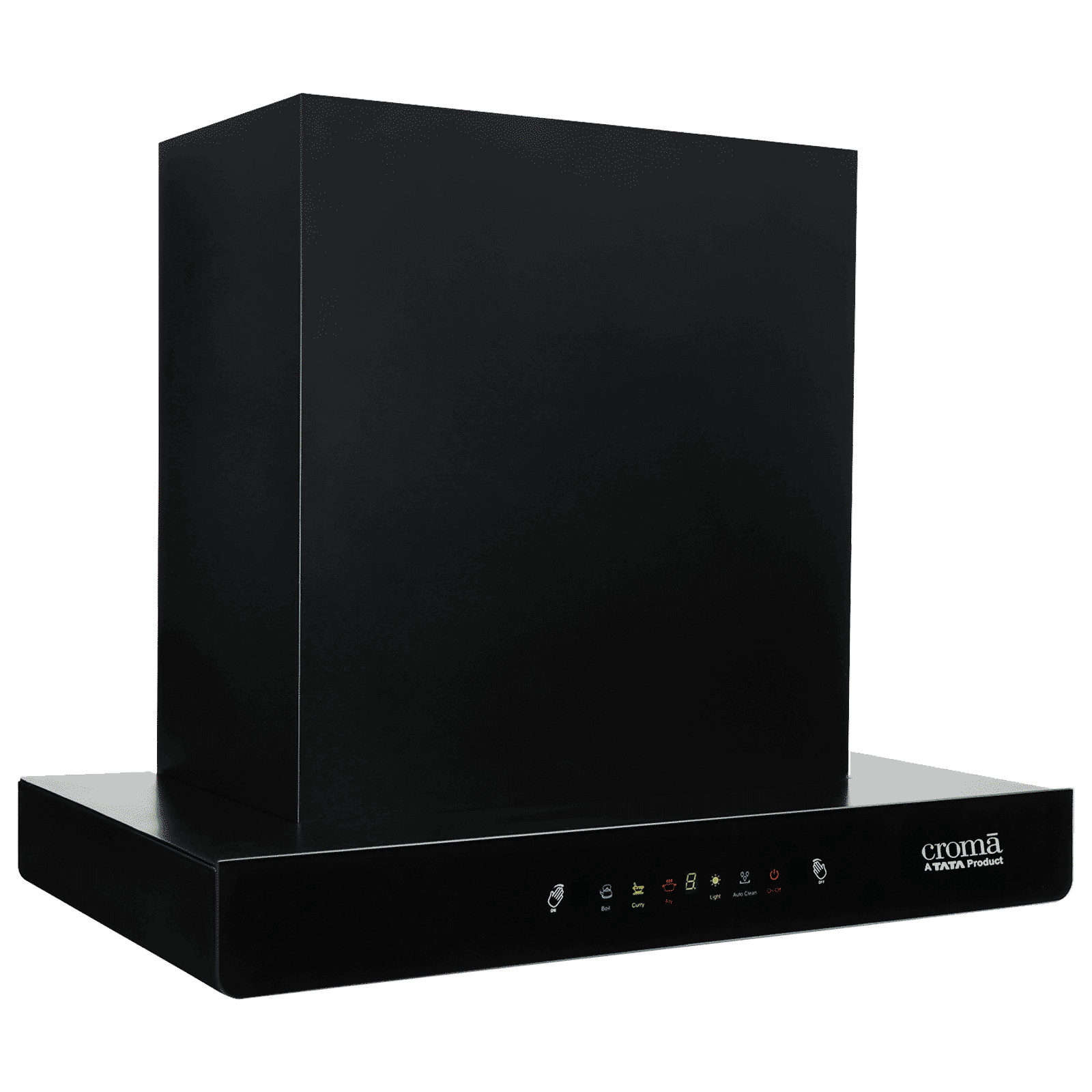 Croma AG1111 60cm 1300m³/hr Ducted Auto Clean Wall Mounted Chimney with Motion Sensor Control (Black)_6