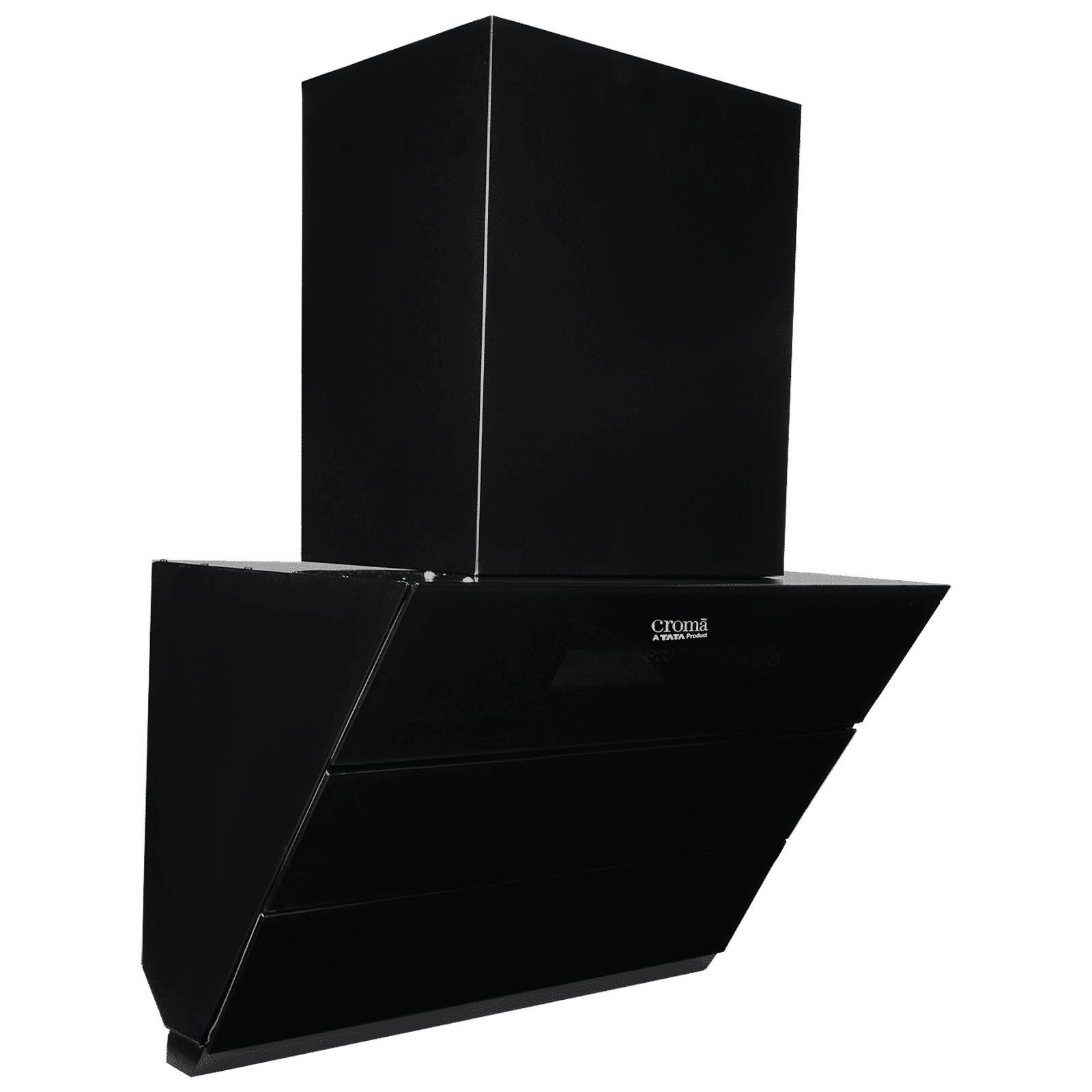 Croma AG1114 90cm 1400m3/hr Ducted Auto Clean Wall Mounted Chimney with Motion Sensor Control (Black)_7