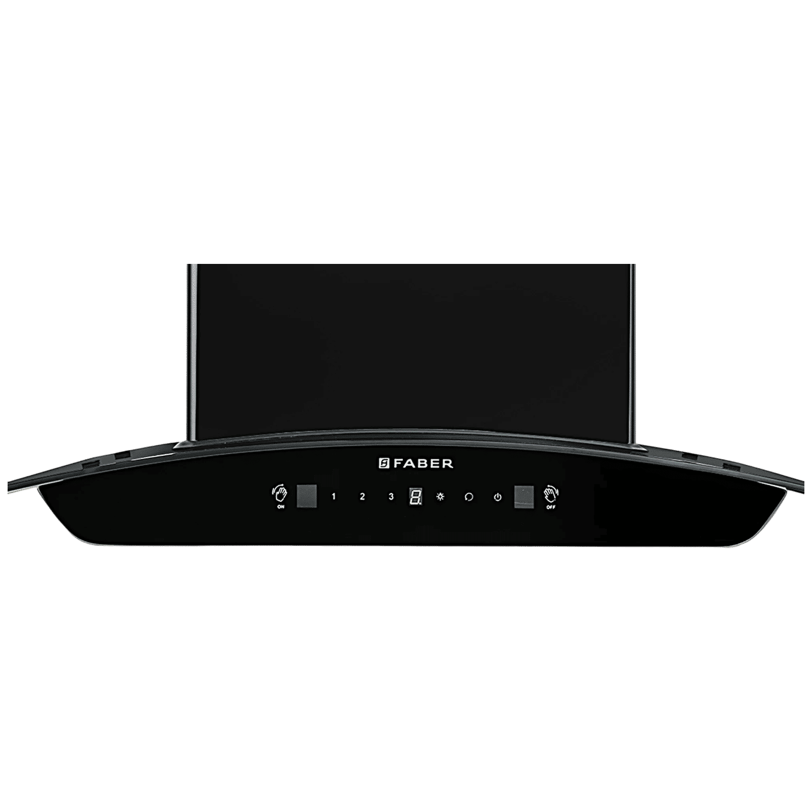 FABER SUNNY IN HC SC FL LG 75 75cm 1200m³/hr Ducted Auto Clean Wall Mounted Chimney with Touch & Gesture Control (Black)_5