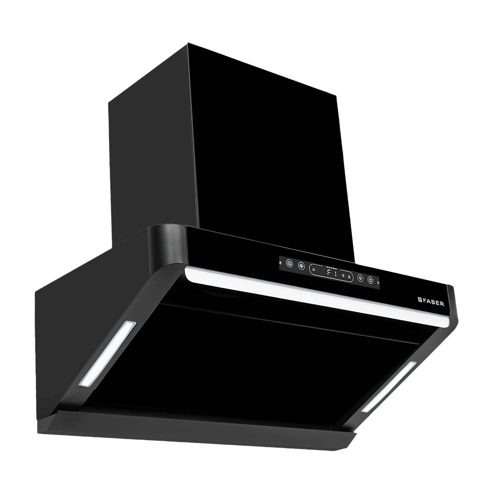 FABER PINNACLE FL HC BK 75 75cm 1500m³/hr Ductless Auto Clean Wall Mounted Chimney with Touch and Gesture Control (Black)_4