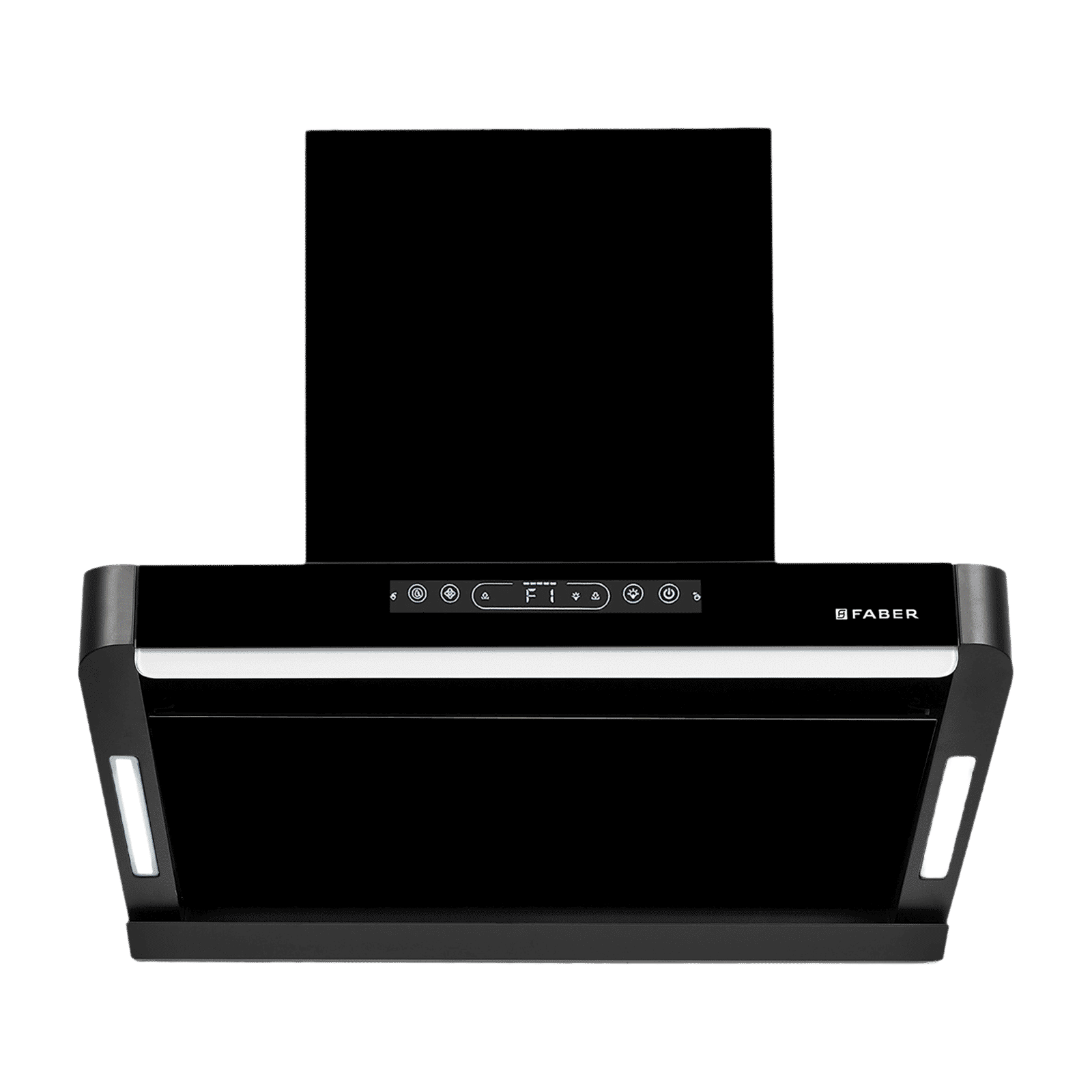 FABER PINNACLE FL HC BK 75 75cm 1500m³/hr Ductless Auto Clean Wall Mounted Chimney with Touch and Gesture Control (Black)_7