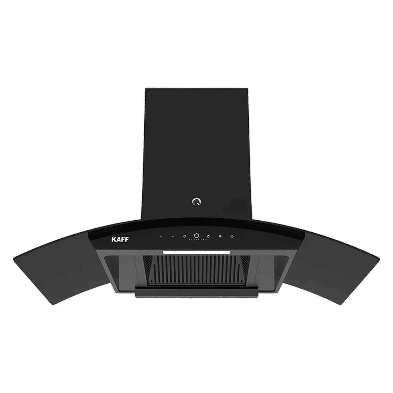 KAFF VASCO DC 90cm 1480m3/hr Ductless Auto Clean Wall Mounted Chimney with Gesture Control (Black)_1