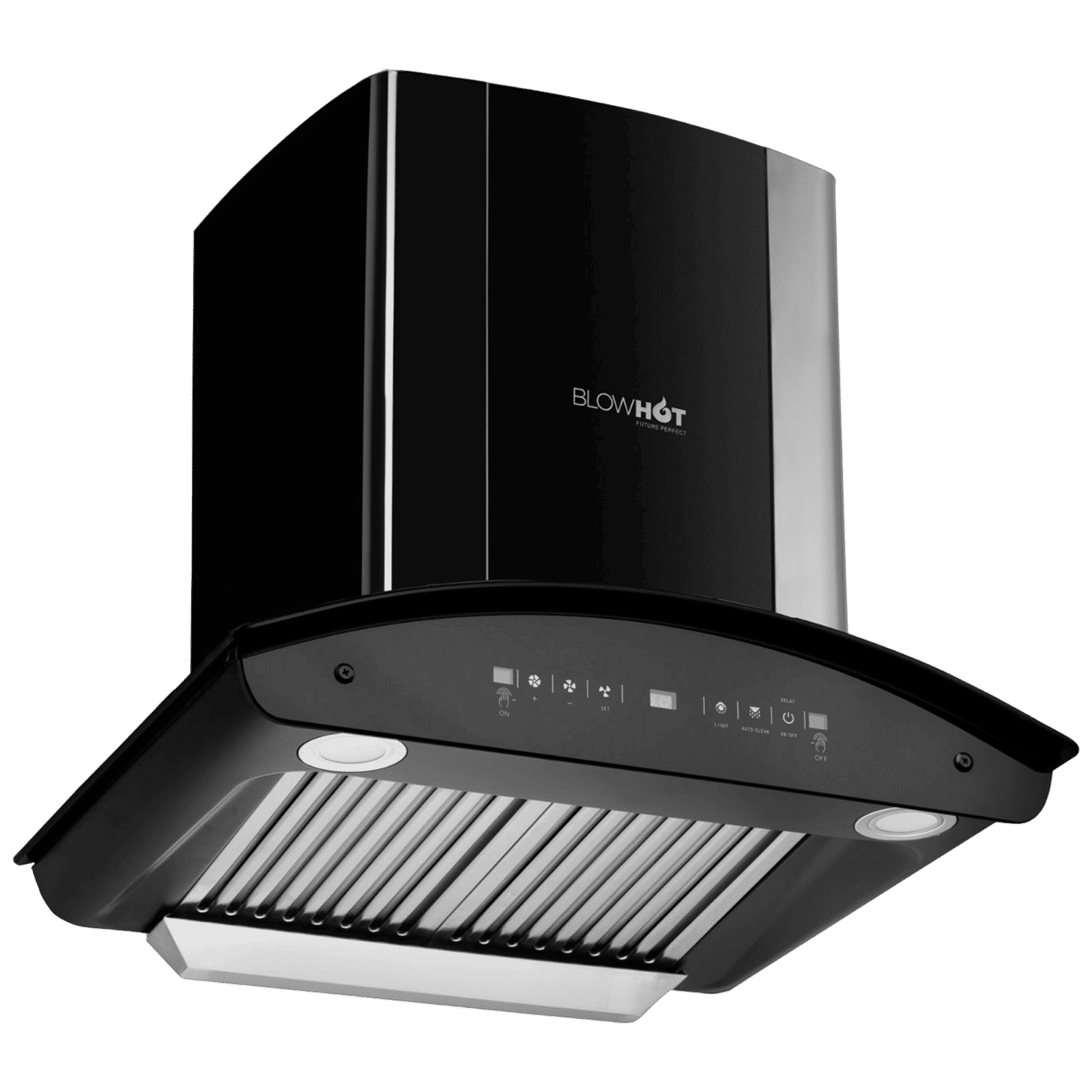 BLOWHOT ERICA TAC MS PLUS 60cm 1450m3/hr Ductless Auto Clean Wall Mounted Chimney with Motion Sensor (Black)_5