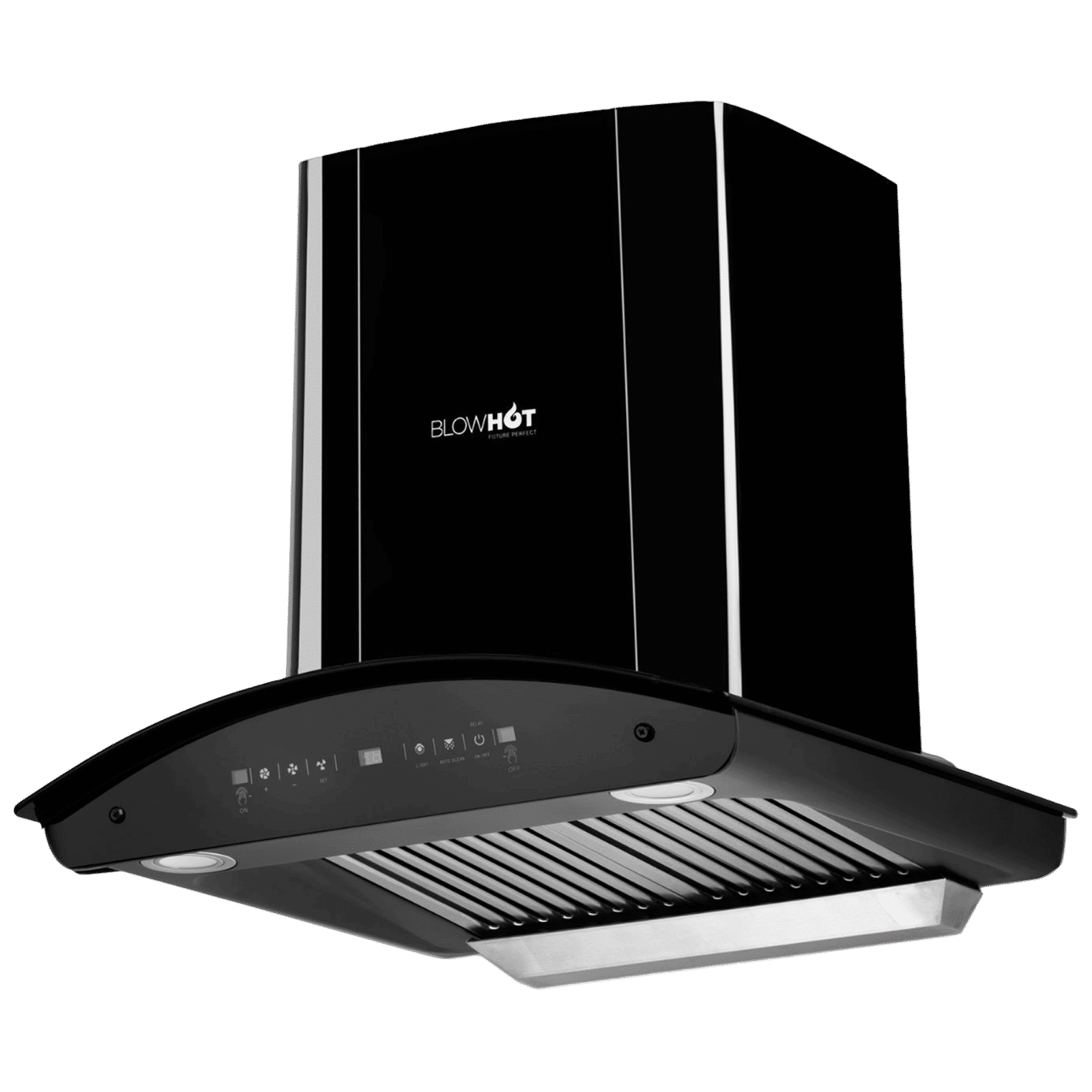 BLOWHOT ERICA TAC MS PLUS 60cm 1450m3/hr Ductless Auto Clean Wall Mounted Chimney with Motion Sensor (Black)_6