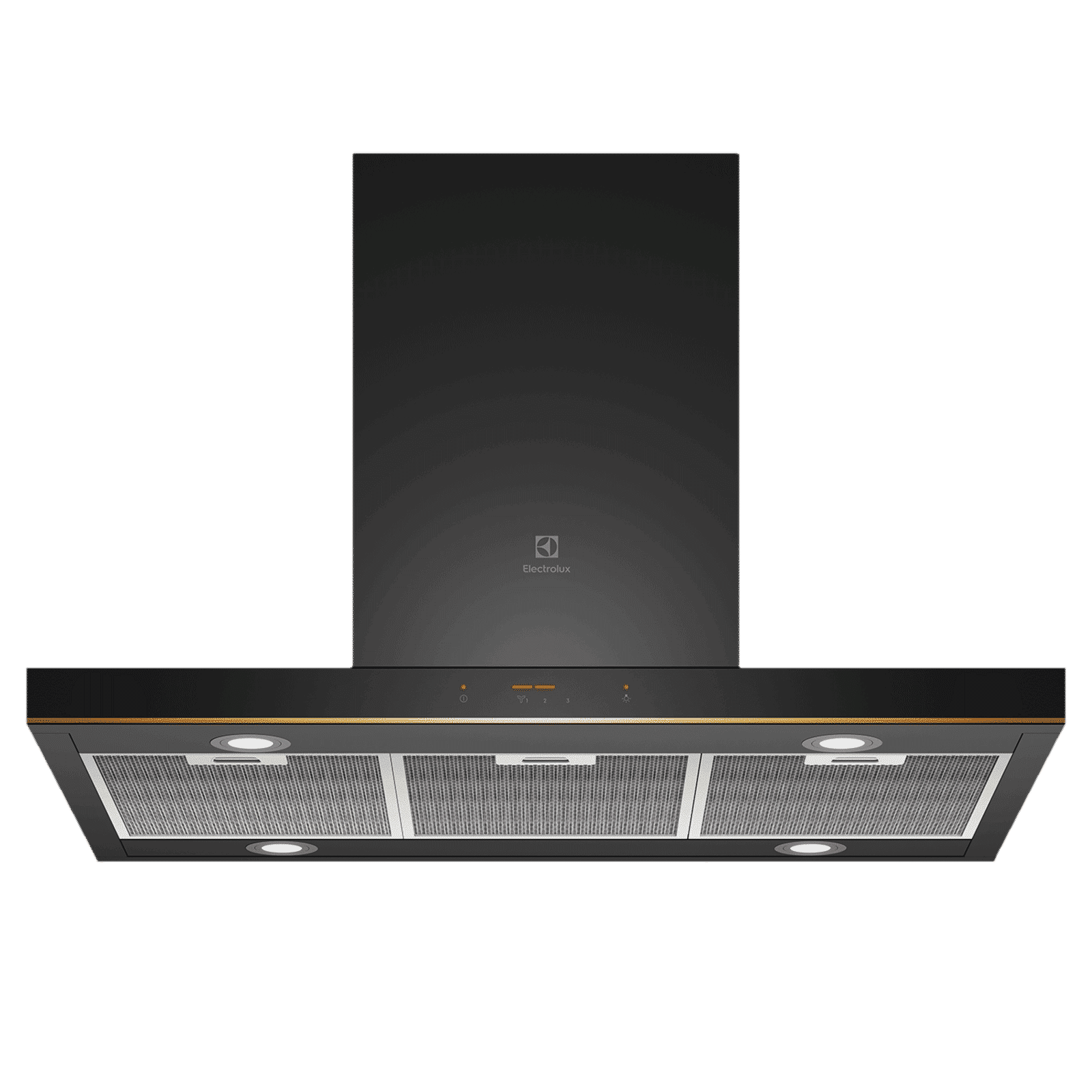 Electrolux UltimateTaste 500 90cm 1200m³/hr Ducted Ceiling Mounted Chimney with Centrifugal Motor (Black)_1