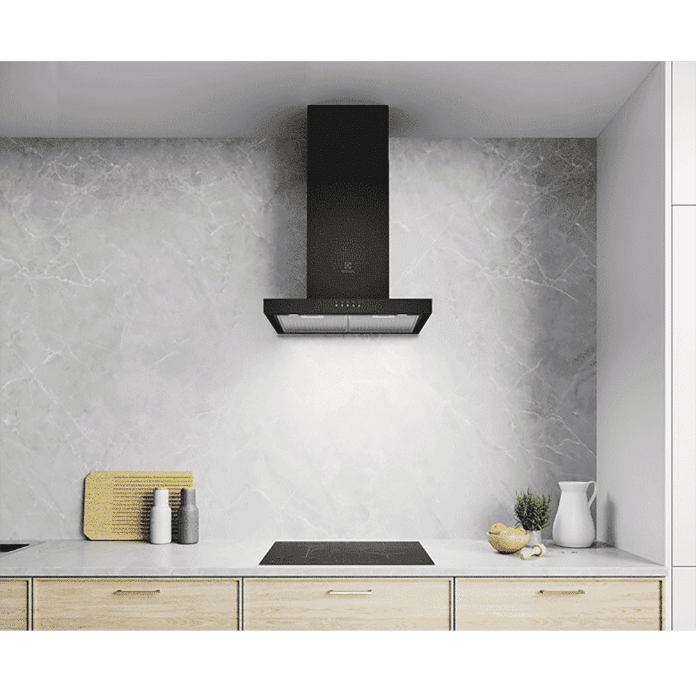 Electrolux UltimateTaste 500 60cm 1200m³/hr Ducted Wall Mounted Chimney with Centrifugal Motor (Black)_8