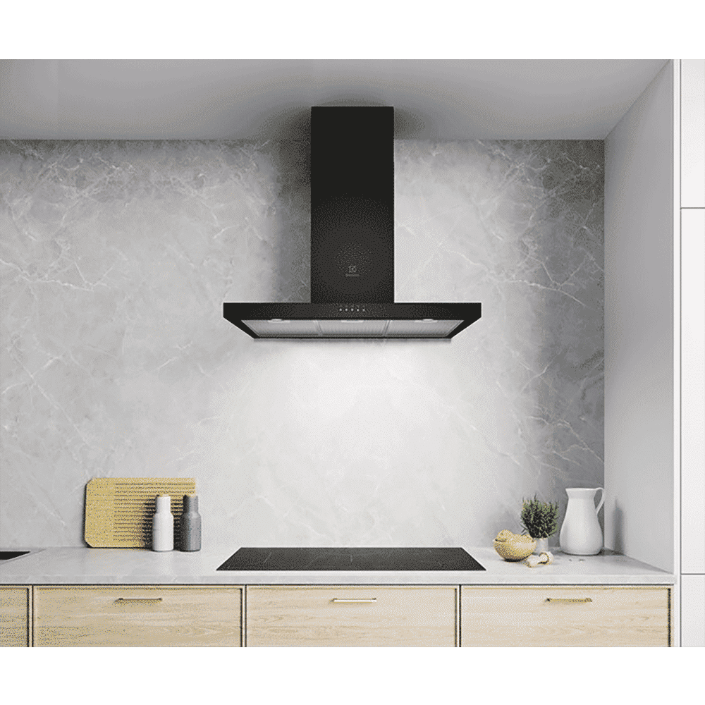 Electrolux UltimateTaste 500 90cm 1200m³/hr Ducted Wall Mounted Chimney with Centrifugal Motor (Black)_8