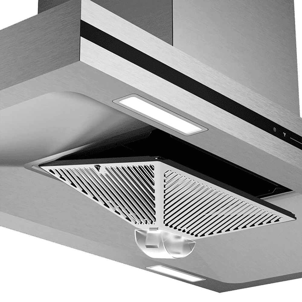 Electrolux UltimateTaste 500 120cm 1200m³/hr Ducted Ceiling Mounted Chimney with Centrifugal Motor (Stainless Steel)_4