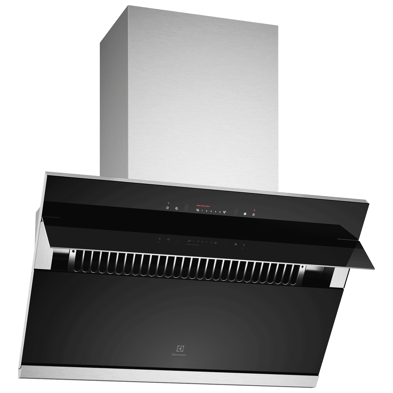 Electrolux UltimateTaste 500 90cm 1600m3/hr Ducted Auto Clean Wall Mounted Chimney with Gesture Control (Stainless Steel)_1