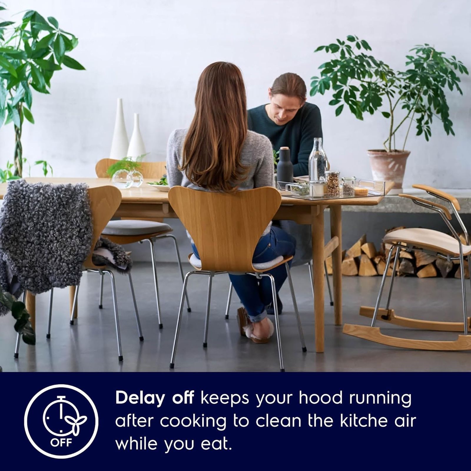 Electrolux UltimateTaste 500 90cm 1500m³/hr Ducted Wall Mounted Chimney with Power Boost Technology (Stainless Steel)_7