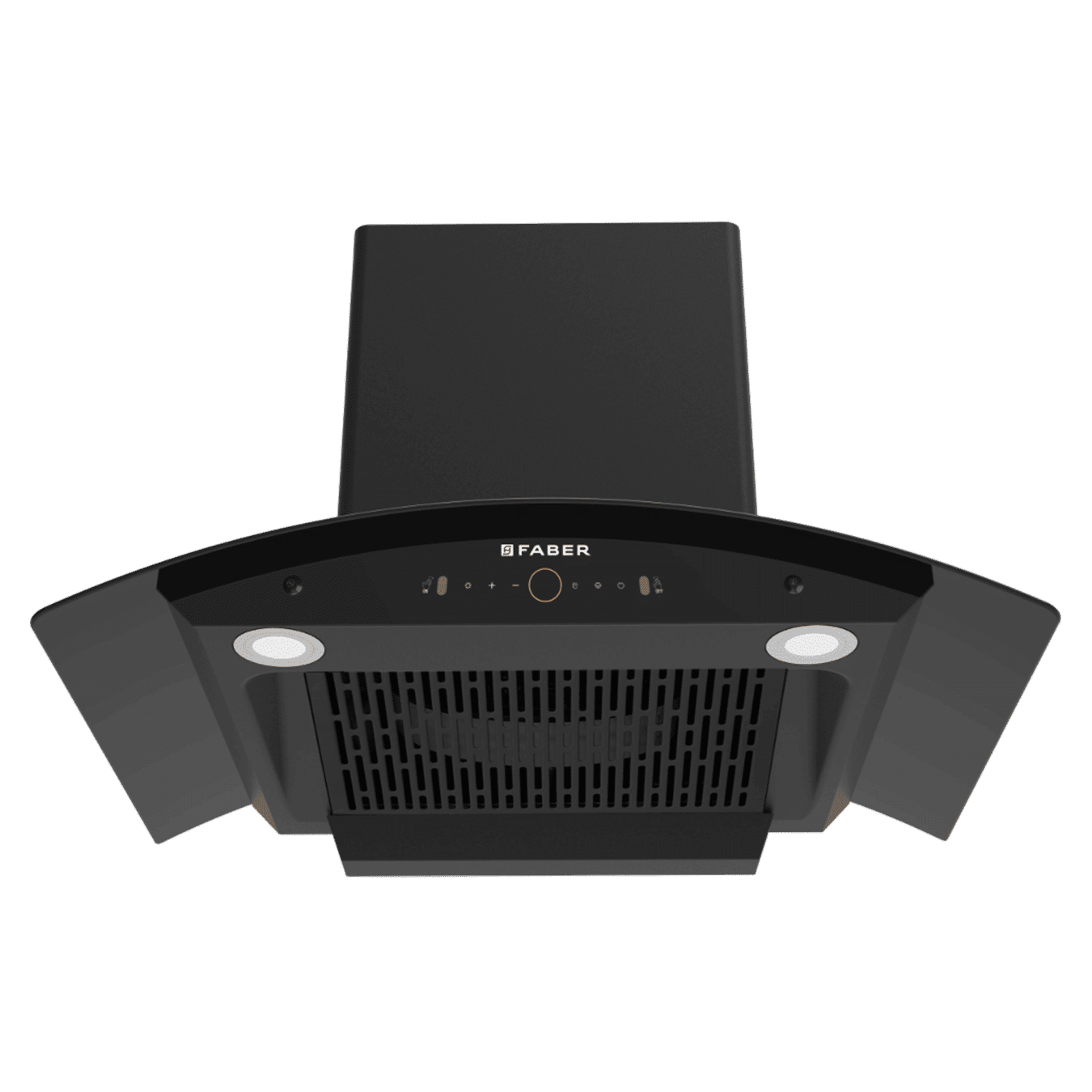 FABER ENIGMA BLDC HC SC BK 75 75cm 1500m³/hr Ductless Auto Clean Wall Mounted Chimney with Gesture and Remote Control (Black)_1