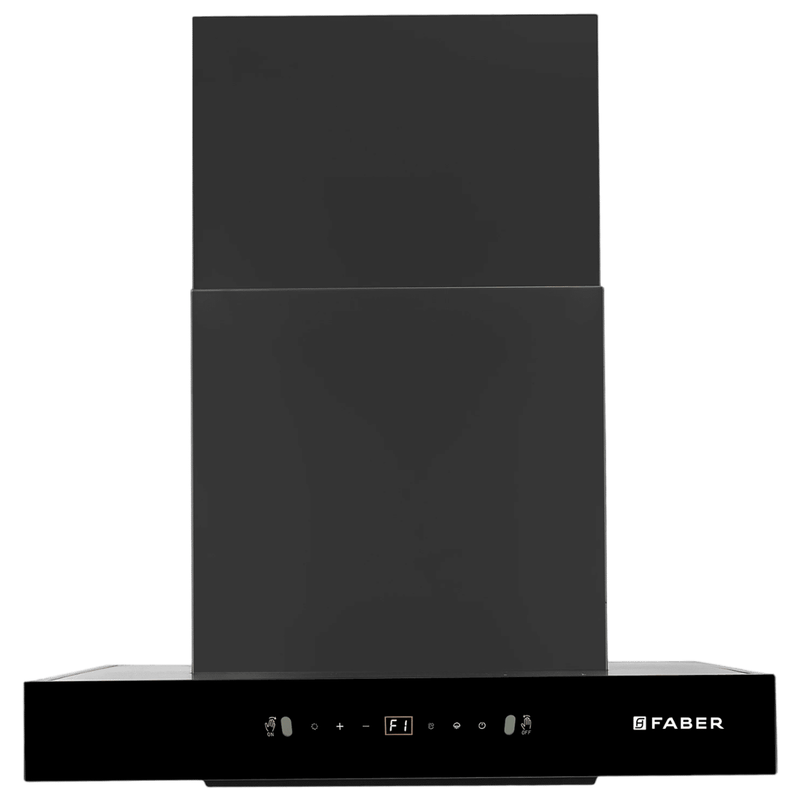 FABER SIGMA BLDC HC SC BK 60 60cm 1500m³/hr Ductless Auto Clean Wall Mounted Chimney with Gesture and Remote Control (Black)_1