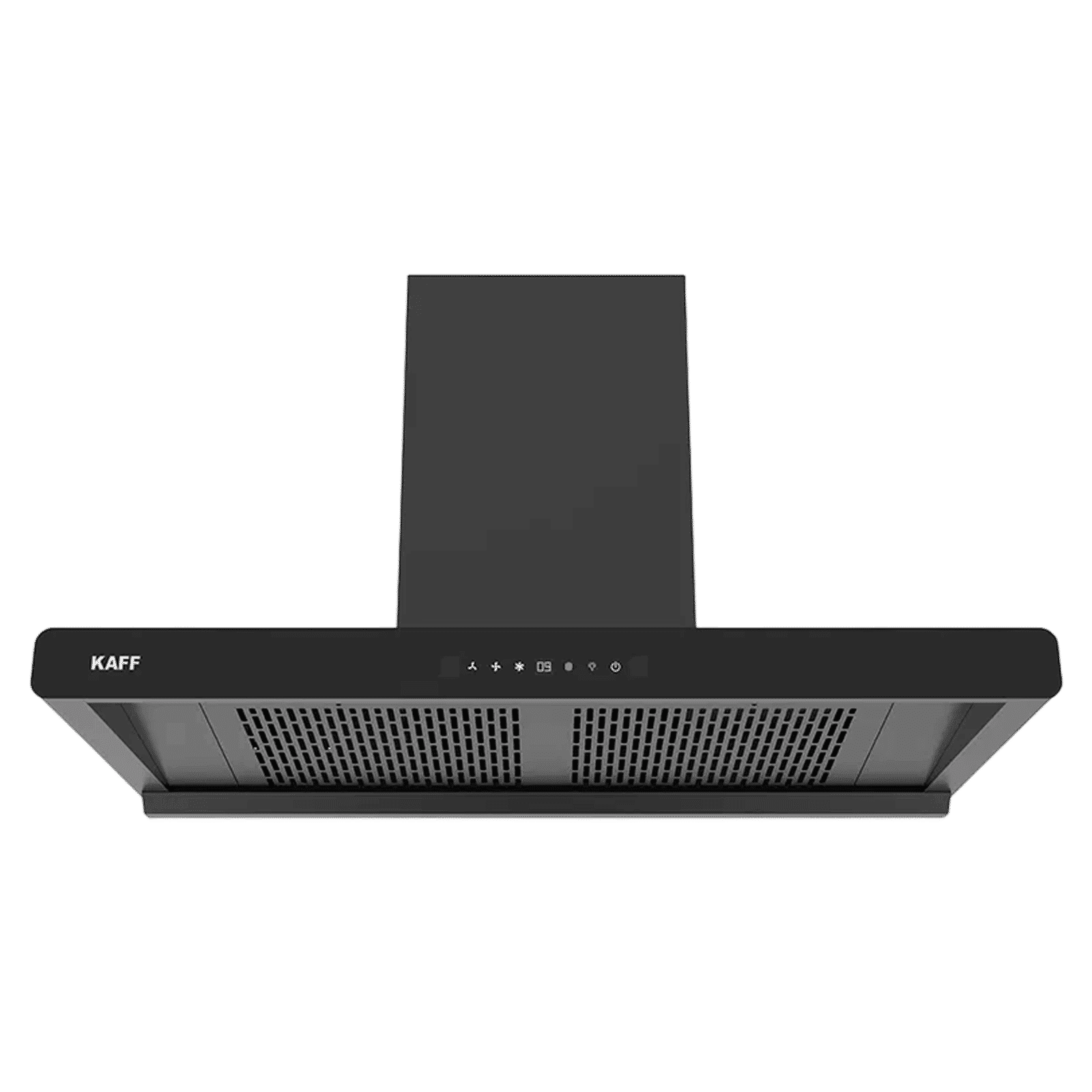 KAFF BRANDO 90 DC 90cm 1480m3/hr Ducted Auto Clean Wall Mounted Chimney with Motion Sensor Control (Black)_1