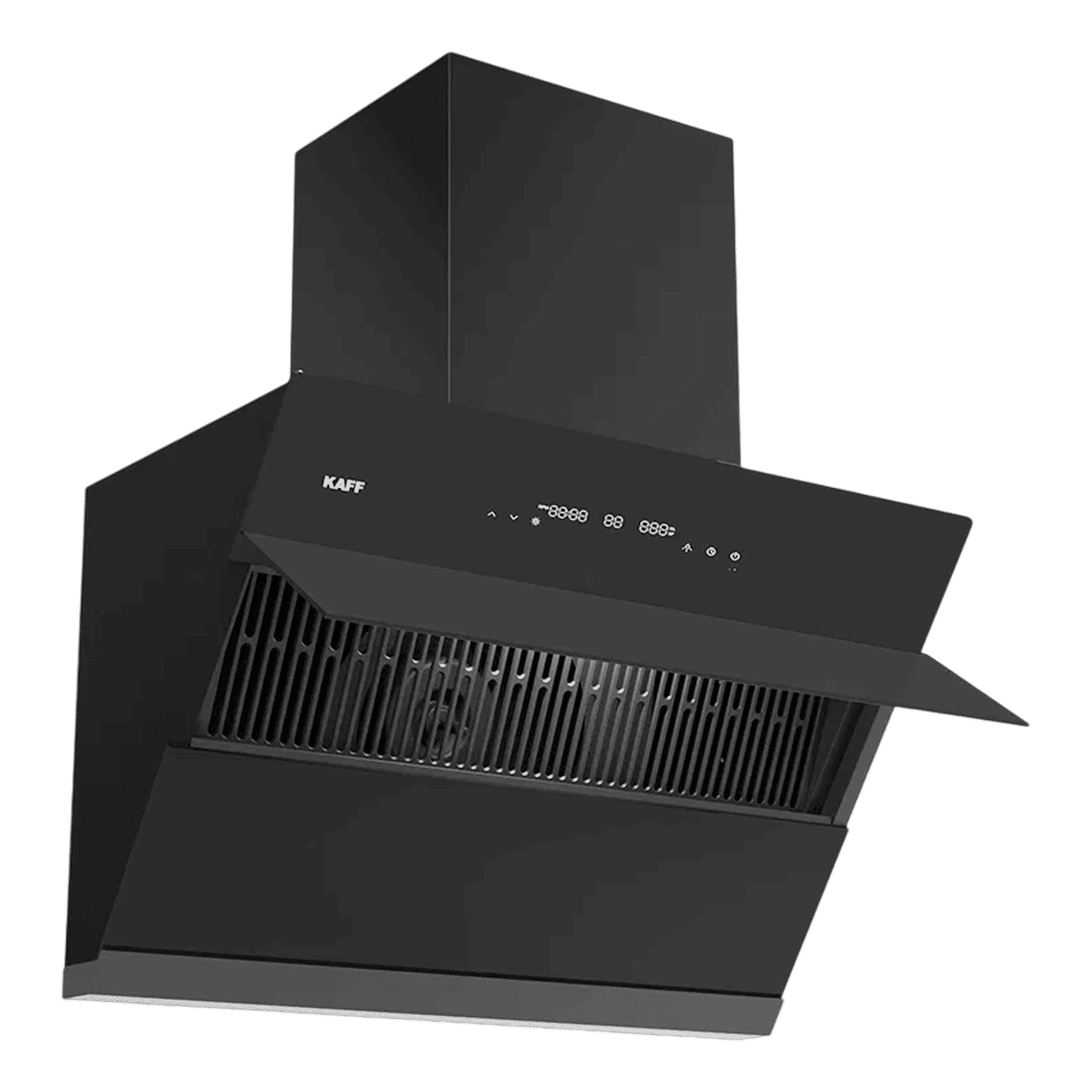 KAFF ALBURY SUPER 60cm 1480m3/hr Ductless Auto Clean Wall Mounted Chimney with Motion Sensor Control (Black)_4