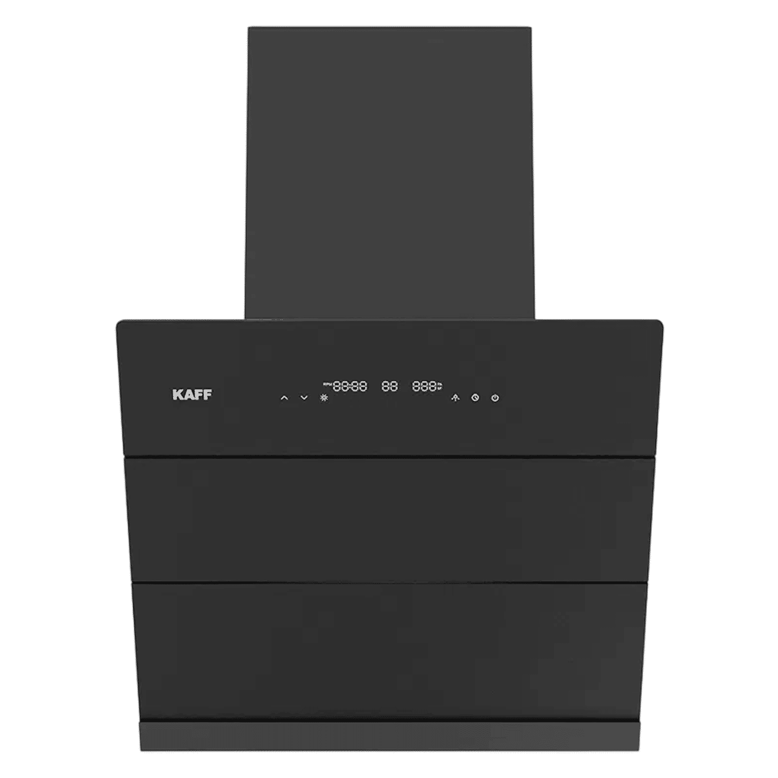 KAFF ALBURY SUPER 60cm 1480m3/hr Ductless Auto Clean Wall Mounted Chimney with Motion Sensor Control (Black)_1