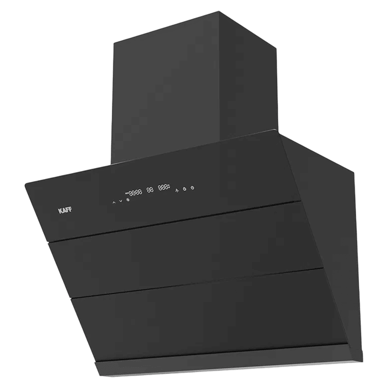 KAFF ALBURY SUPER 75cm 1480m3/hr Ductless Auto Clean Wall Mounted Chimney with Motion Sensor Control (Black)_5