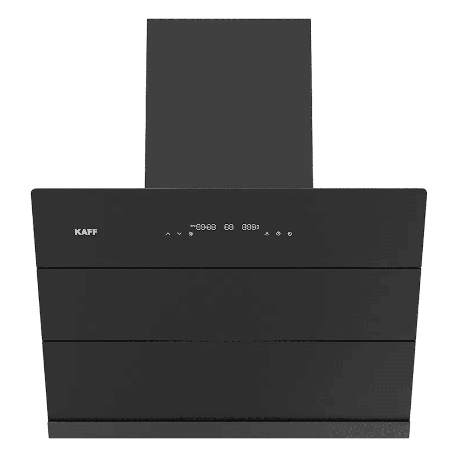 KAFF ALBURY SUPER 75cm 1480m3/hr Ductless Auto Clean Wall Mounted Chimney with Motion Sensor Control (Black)_1