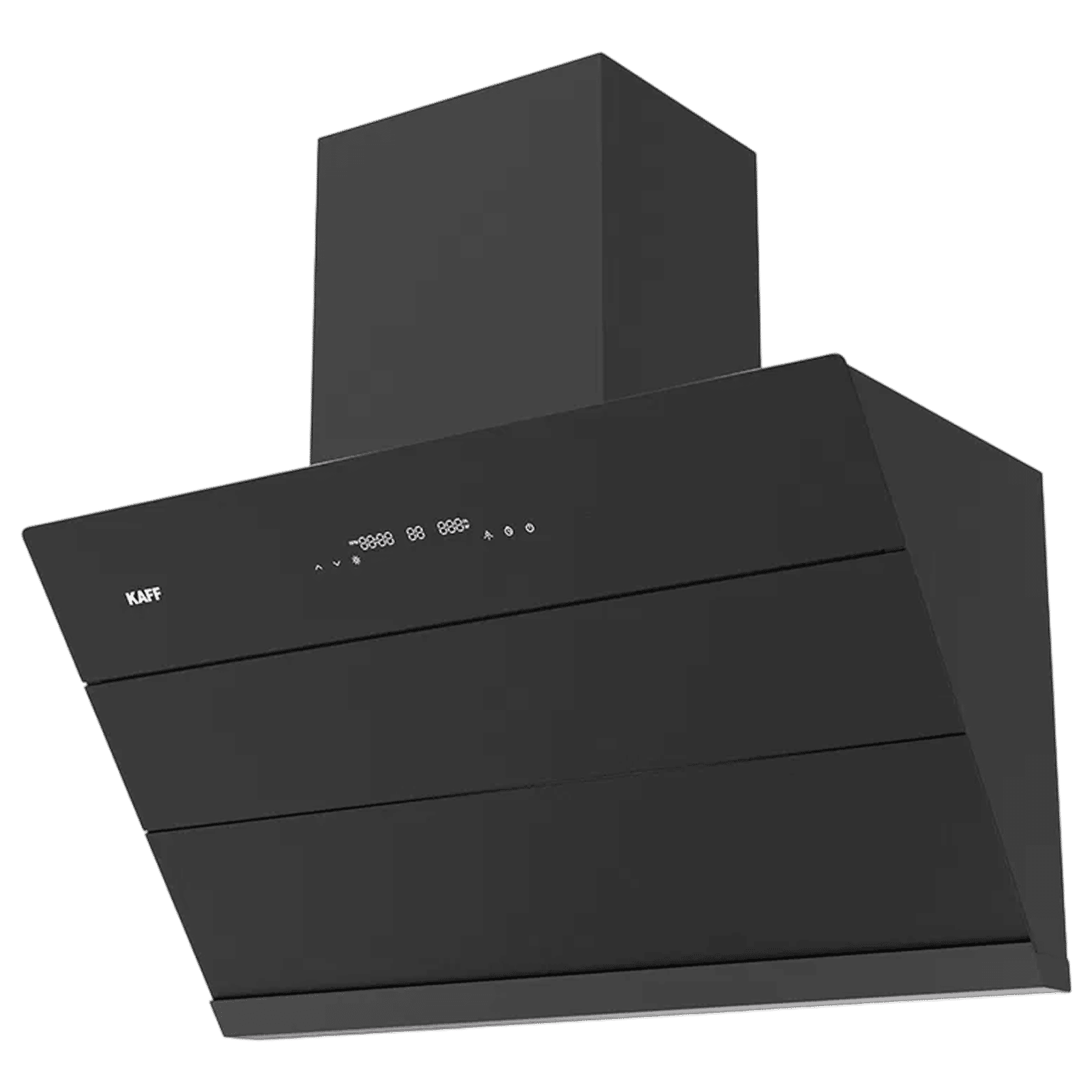 KAFF ALBURY SUPER 90cm 1480m3/hr Ductless Auto Clean Wall Mounted Chimney with Motion Sensor Control (Black)_5