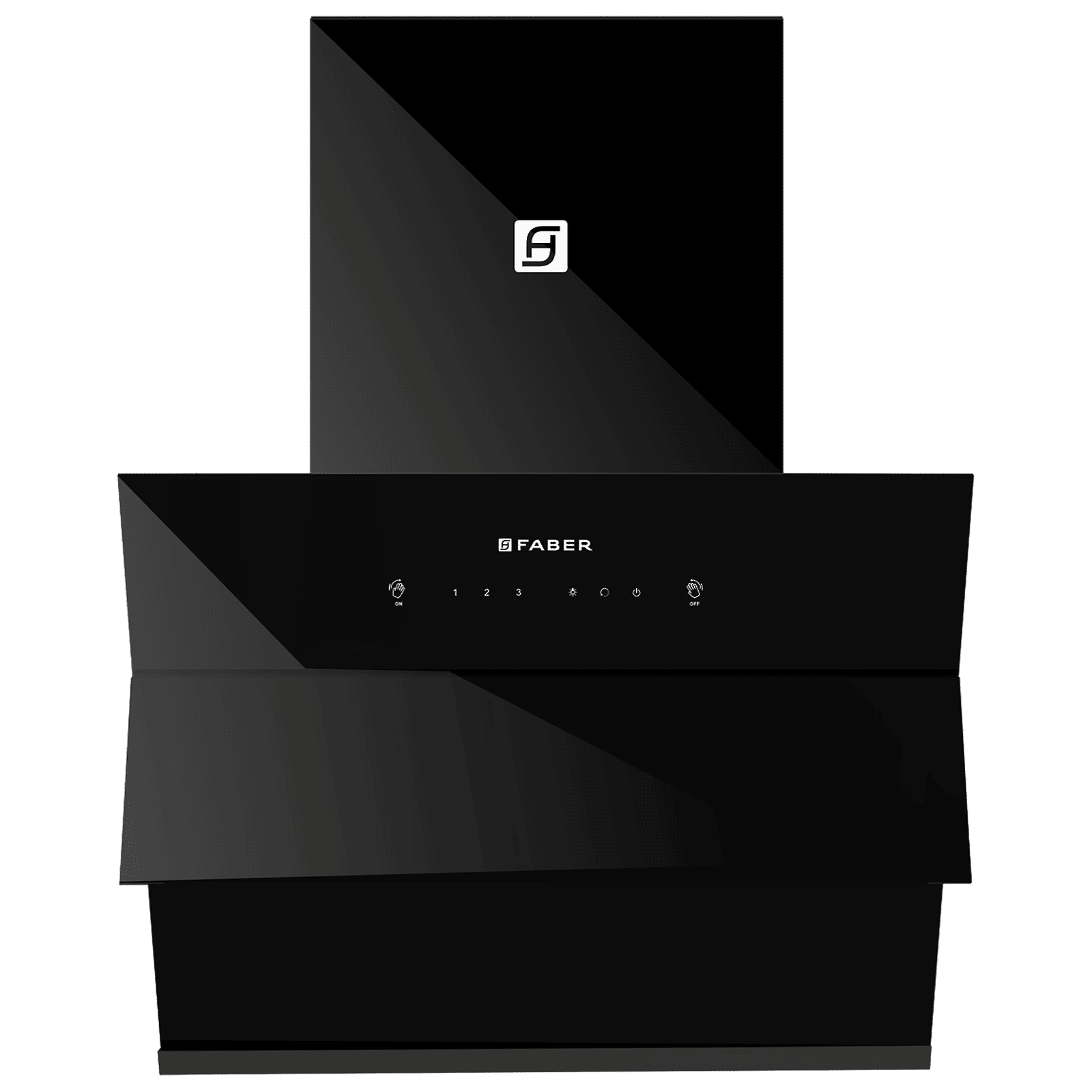 FABER HOOD ZENITH FL HC SC BK IN 60cm 1400m3/hr Ductless Auto Clean Wall Mounted Chimney with Odor Sensor (Black)_7