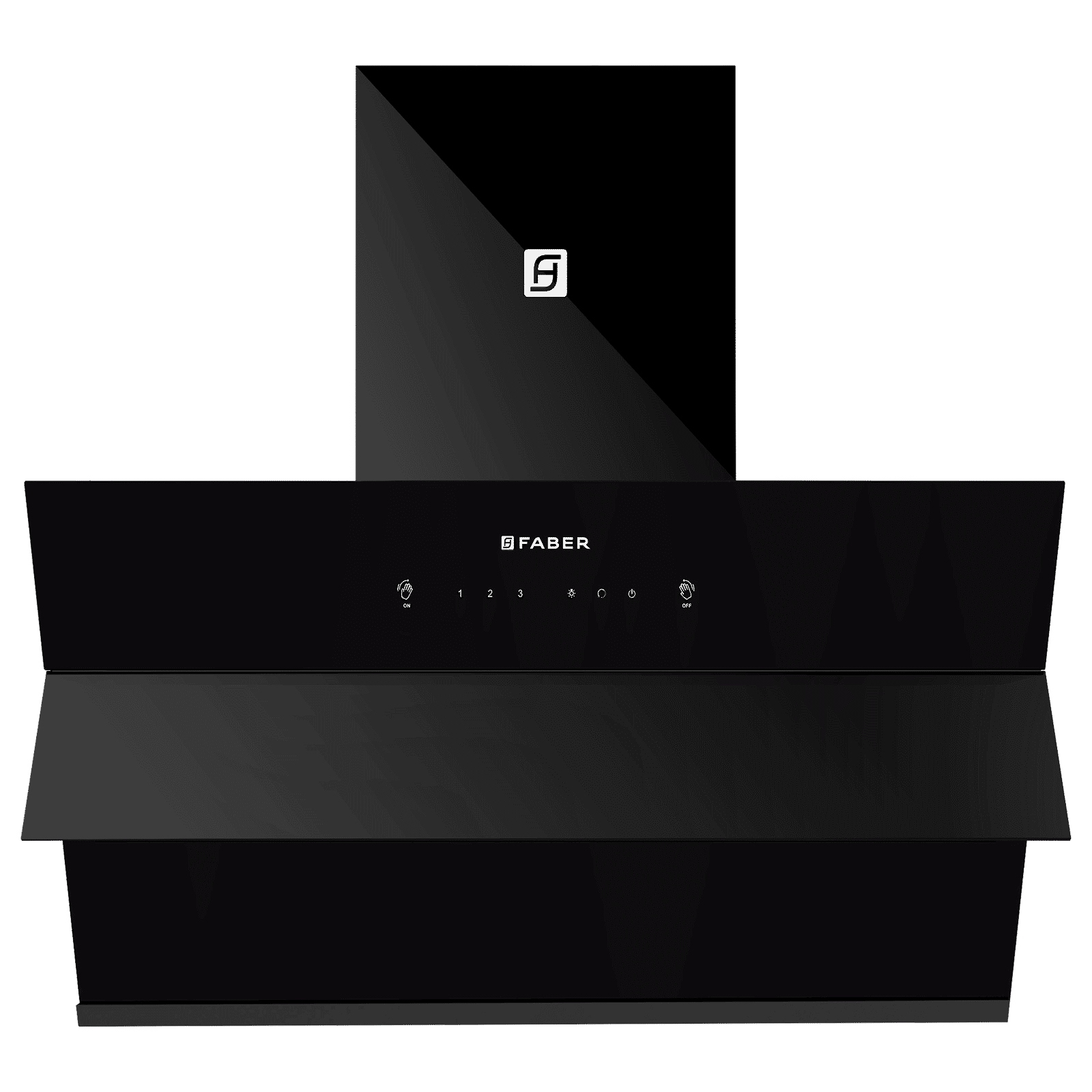 FABER HOOD ZENITH FL HC SC BK IN 90cm 1400m3/hr Ductless Auto Clean Wall Mounted Chimney with Odor Sensor (Black)_5