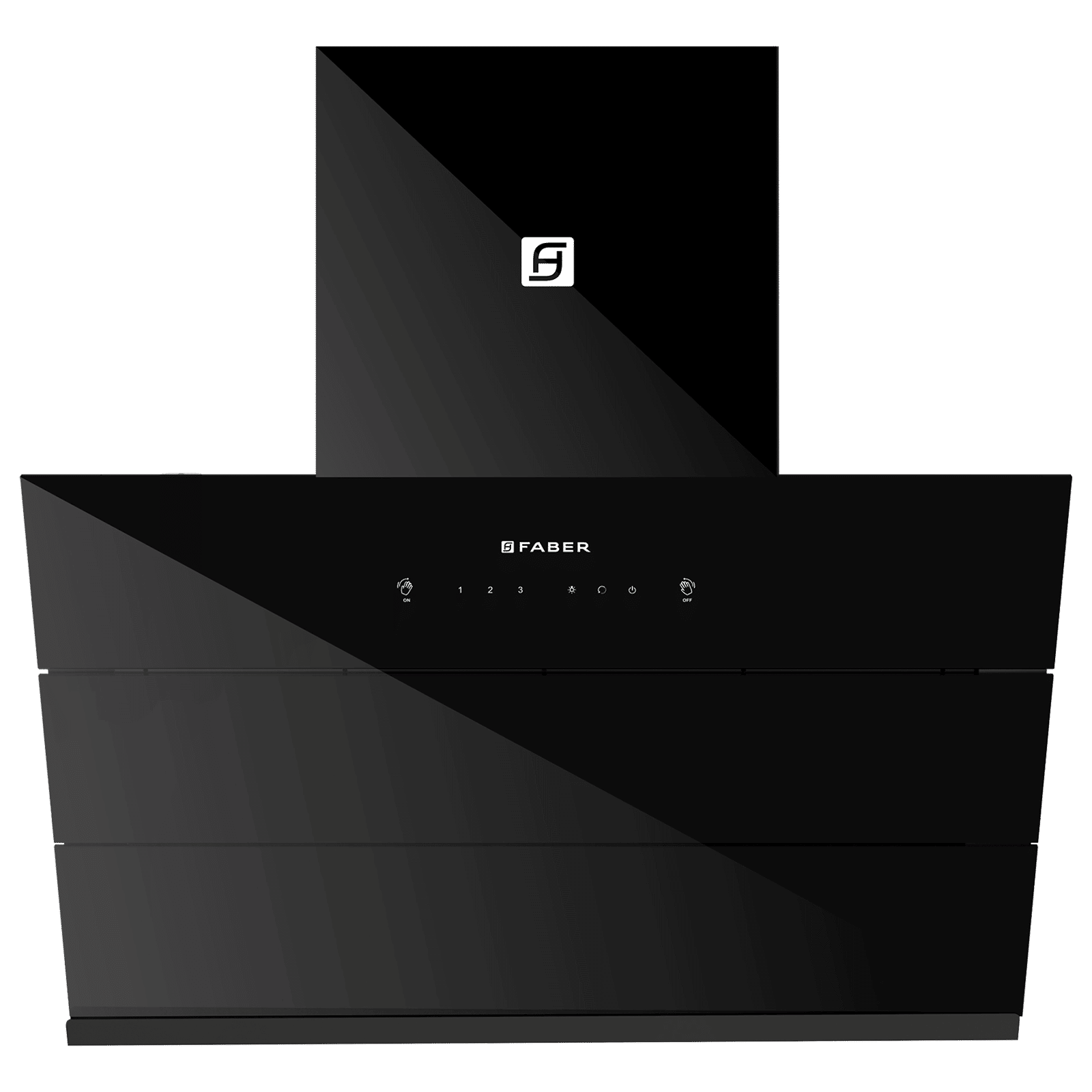 FABER HOOD ZENITH FL HC SC BK IN 75cm 1400m3/hr Ductless Auto Clean Wall Mounted Chimney with Odor Sensor (Black)_1