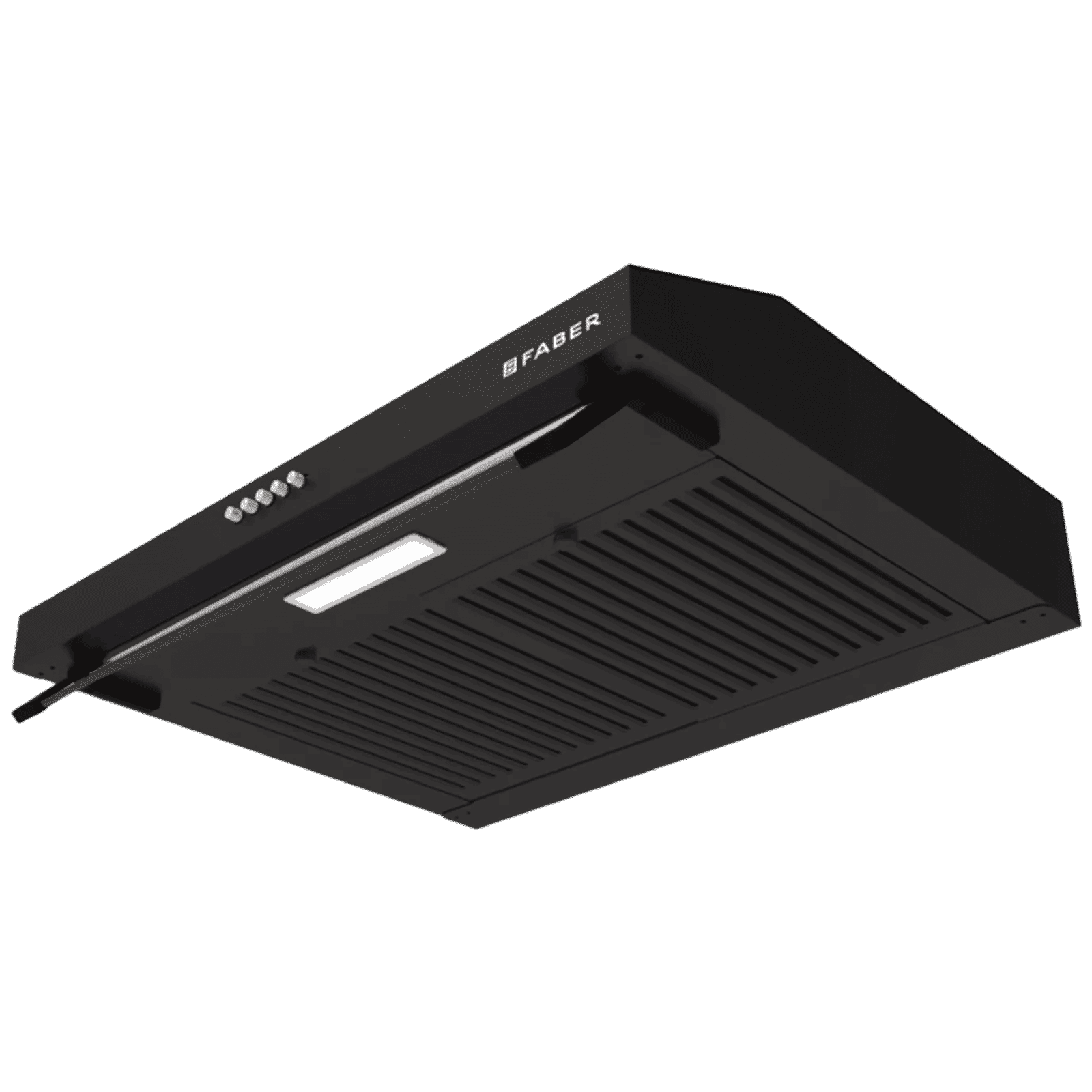 FABER RUBY PB BK IN 60cm 1000m3/hr Ductless Wall Mounted Chimney with Baffle Filter (Black)_4