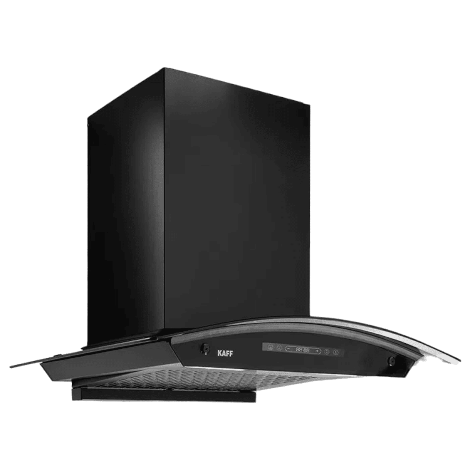 KAFF MAINZ DC 75cm 1400m3/hr Ductless Auto Clean Wall Mounted Chimney with Digital Display (Black)_4