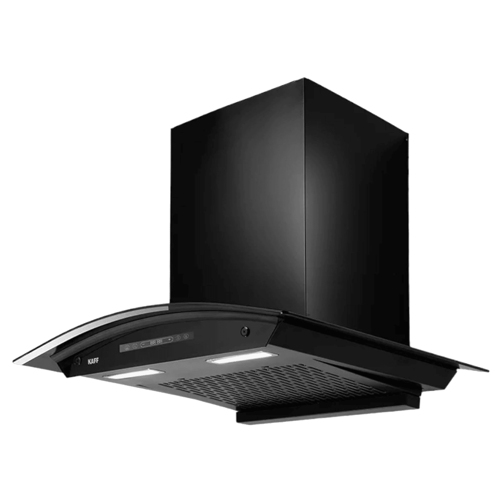 KAFF MAINZ DC 75cm 1400m3/hr Ductless Auto Clean Wall Mounted Chimney with Digital Display (Black)_6