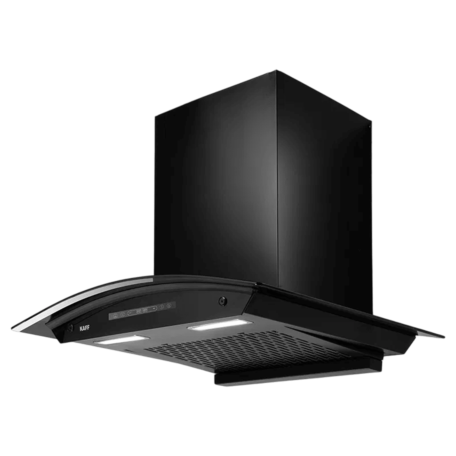 KAFF MAINZ DC 60cm 1400m3/hr Ductless Auto Clean Wall Mounted Chimney with Digital Display (Black)_6