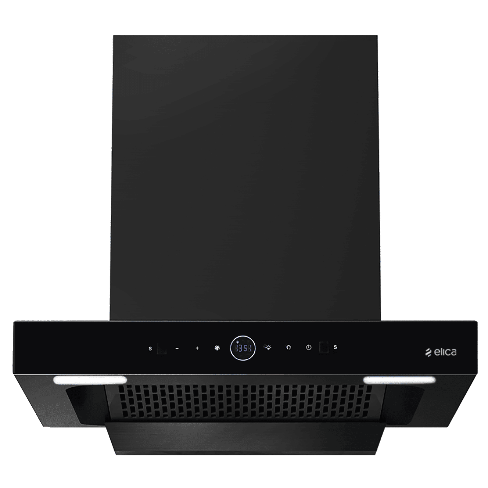 elica SPT PRO PLUS FL BLDC 60cm 1600m3/hr Ducted Auto Clean Wall Mounted Chimney with Motion Sensor Control (Black)_1