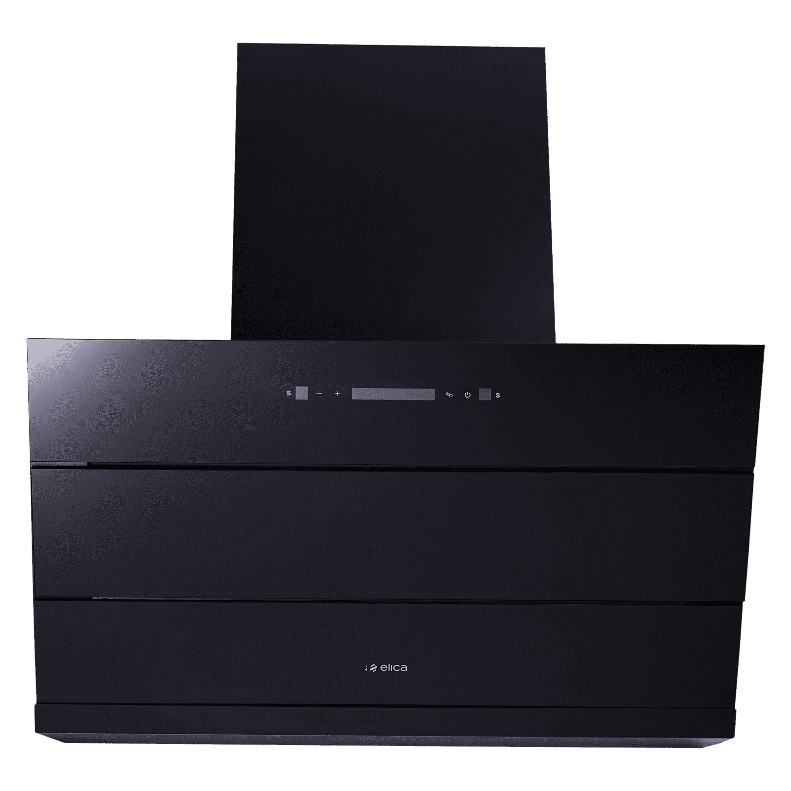 elica EFL 3V 901 BLDC HAC LTW MS NERO 90cm 1500m3/hr Ductless Auto Clean Cabinet/Hob Mounted Chimney with Motion Sensor Control (Black)_1
