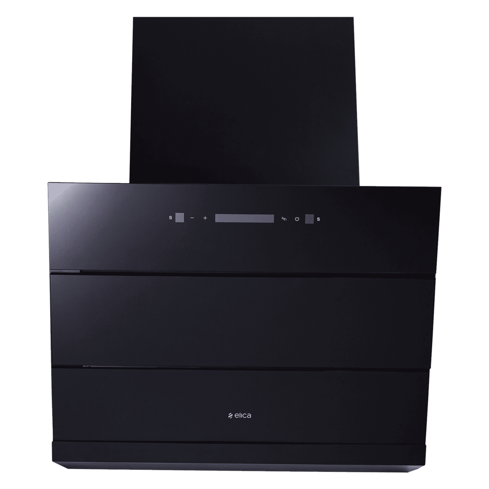 elica EFL 3V 601 BLDC HAC LTW MS NERO 60cm 1500m3/hr Ductless Auto Clean Cabinet/Hob Mounted Chimney with Motion Sensor Control (Black)_1