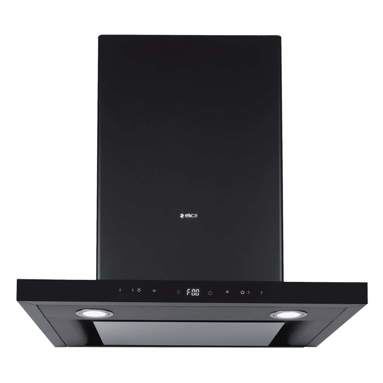 elica ISMART SPOT H4 EDS LTW 60 NERO 60cm 1425m³/hr Ducted Wall Mounted Chimney with Motion Sensor Control (Black)_1