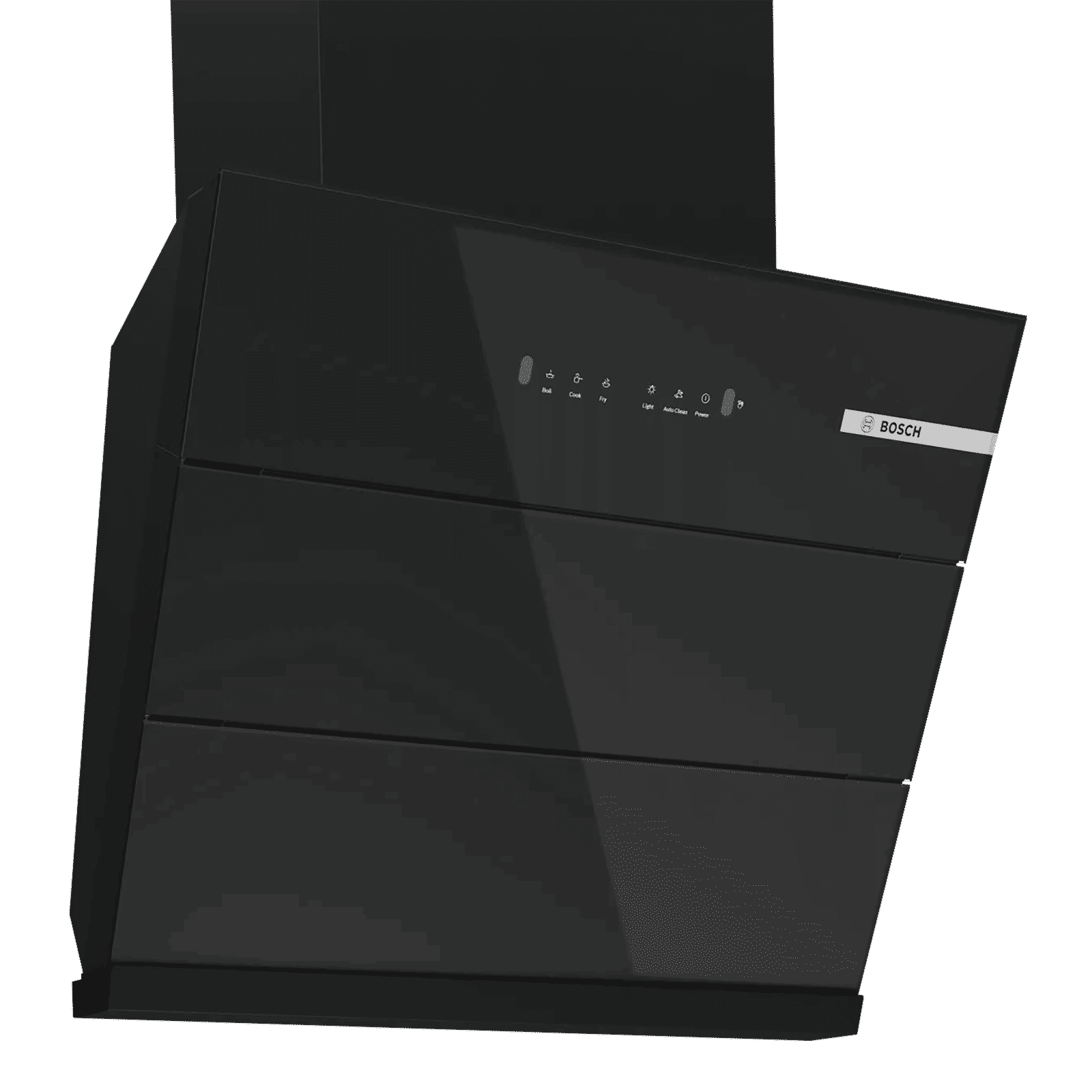 BOSCH Series 4 60cm 680m3/hr Ductless Auto Clean Wall Mounted Chimney with Gesture Control (Black)_1