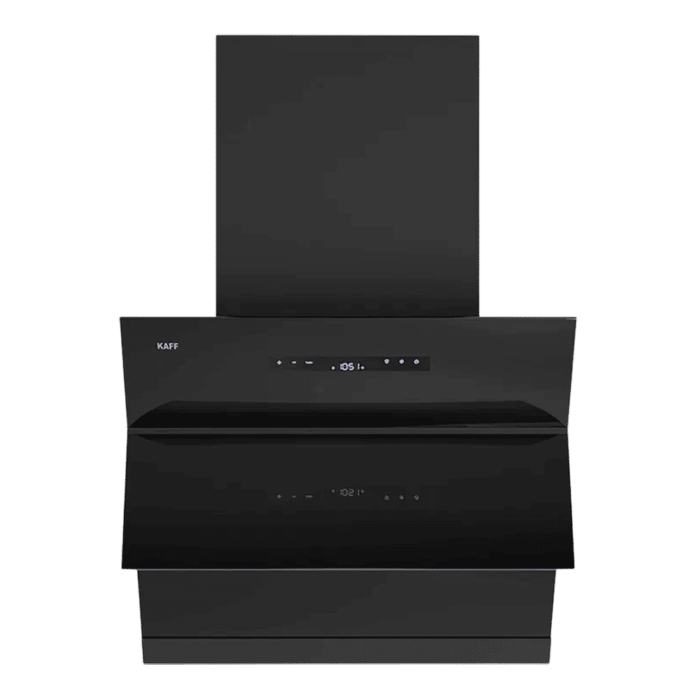 KAFF LYNN 75cm 1600m3/hr Ductless Auto Clean Wall Mounted Chimney with Gesture Motion (Black)_5